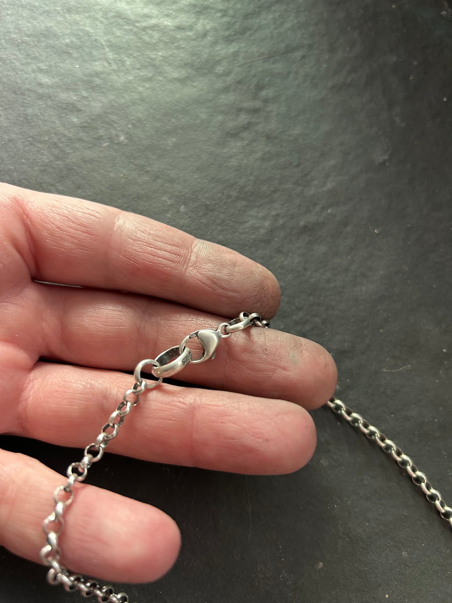 Sterling Silver + Vintage Coin 18" Ponca Bar Pendant Necklace