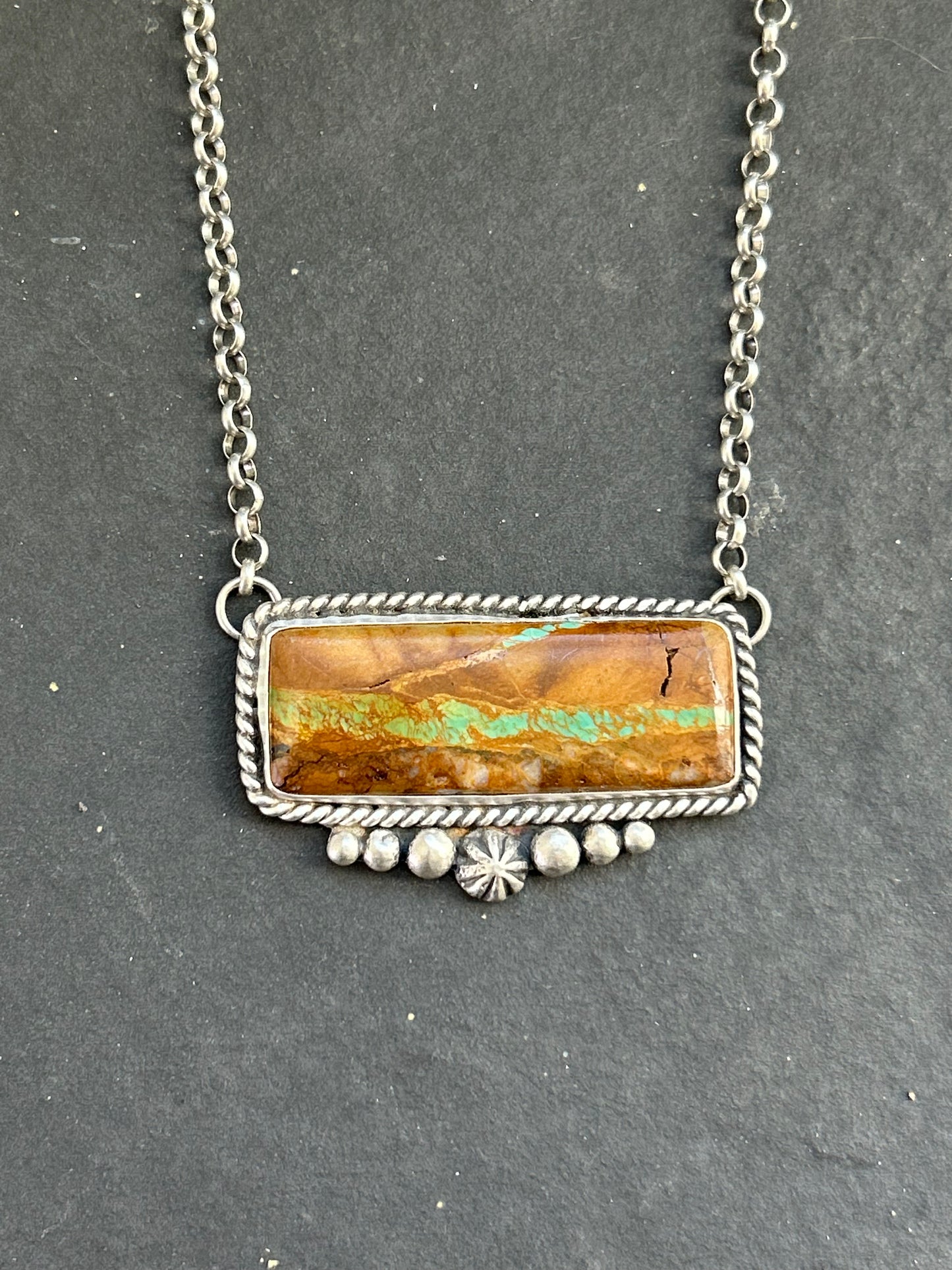 Ribbon Royston Bar Necklace