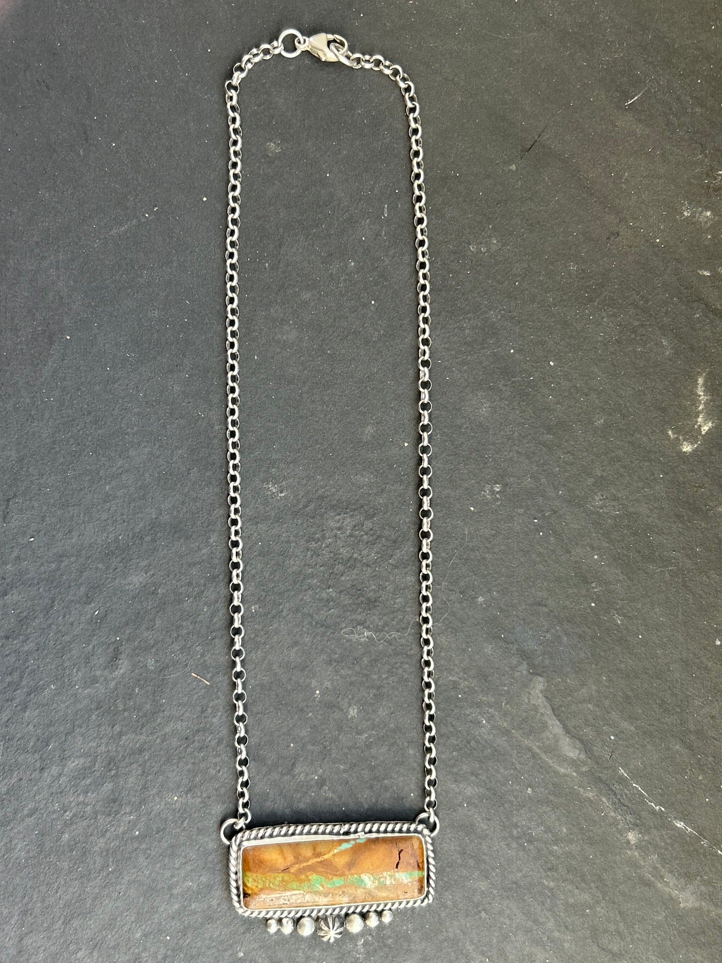 Ribbon Royston Bar Necklace