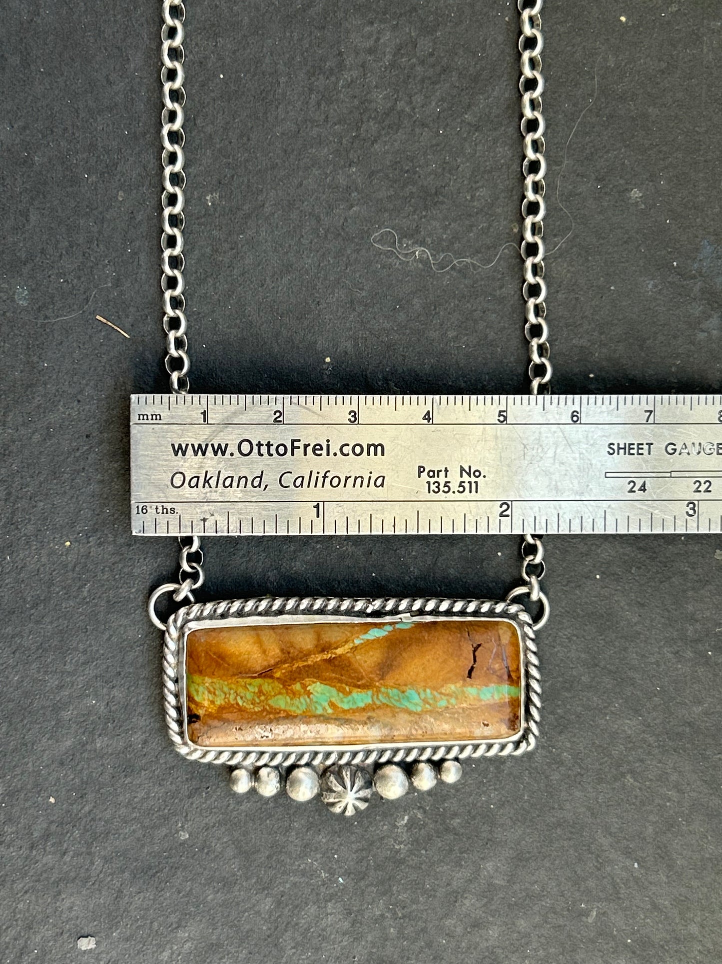 Ribbon Royston Bar Necklace
