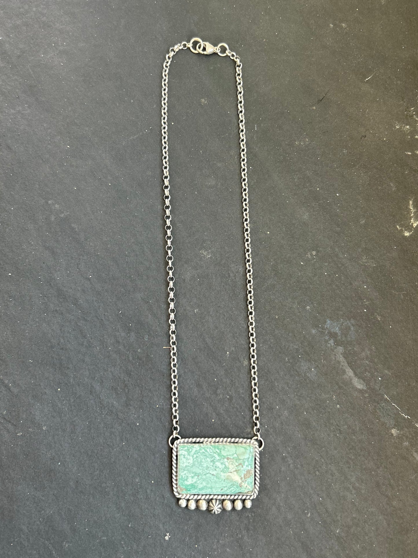 Broken Arrow Bar Necklace