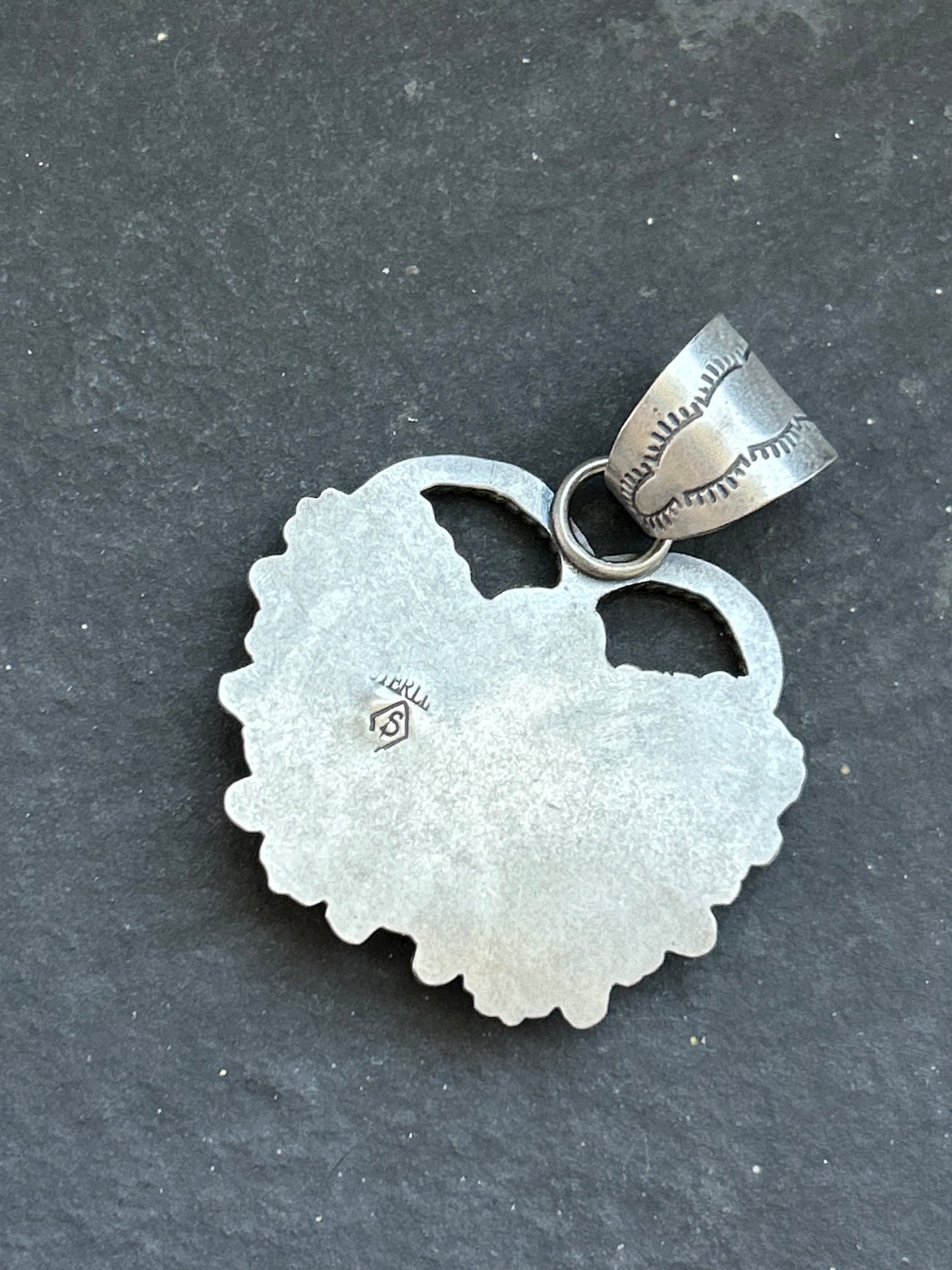 Orange Spiny Oyster Flutterby Pendant