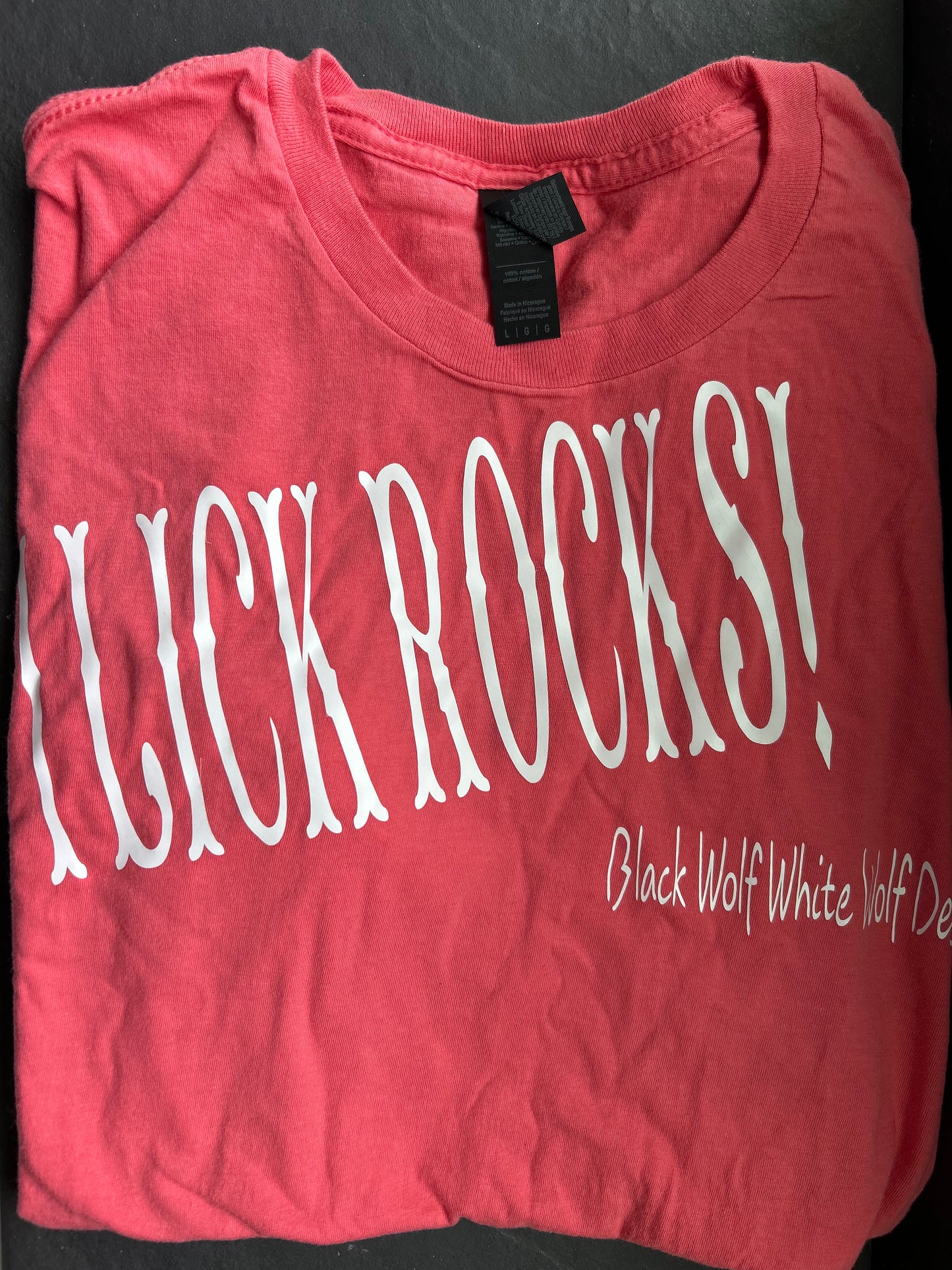Adult Size Large Crew Neck T-Shirt