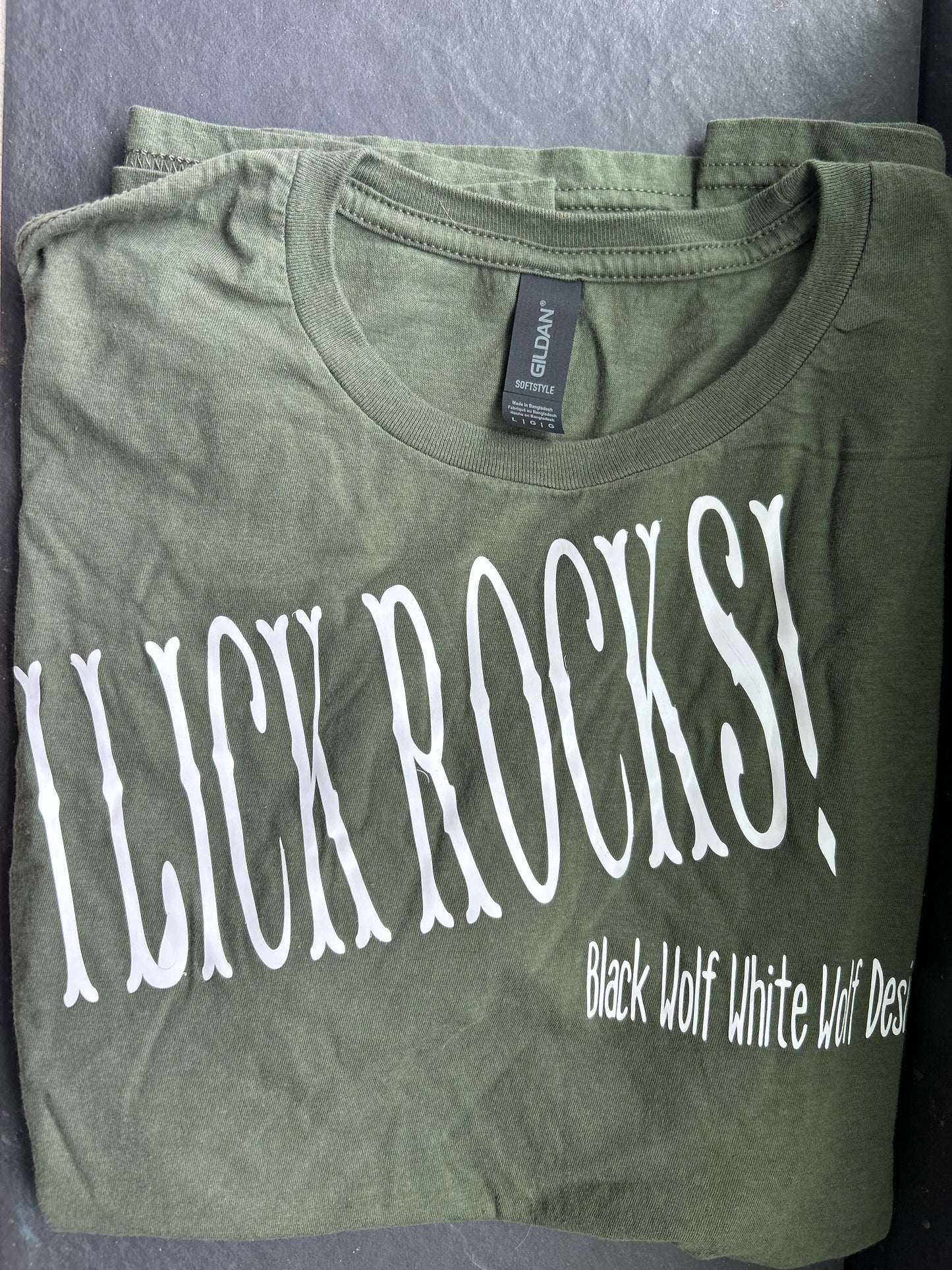 Adult Size Large Crew Neck T-Shirt