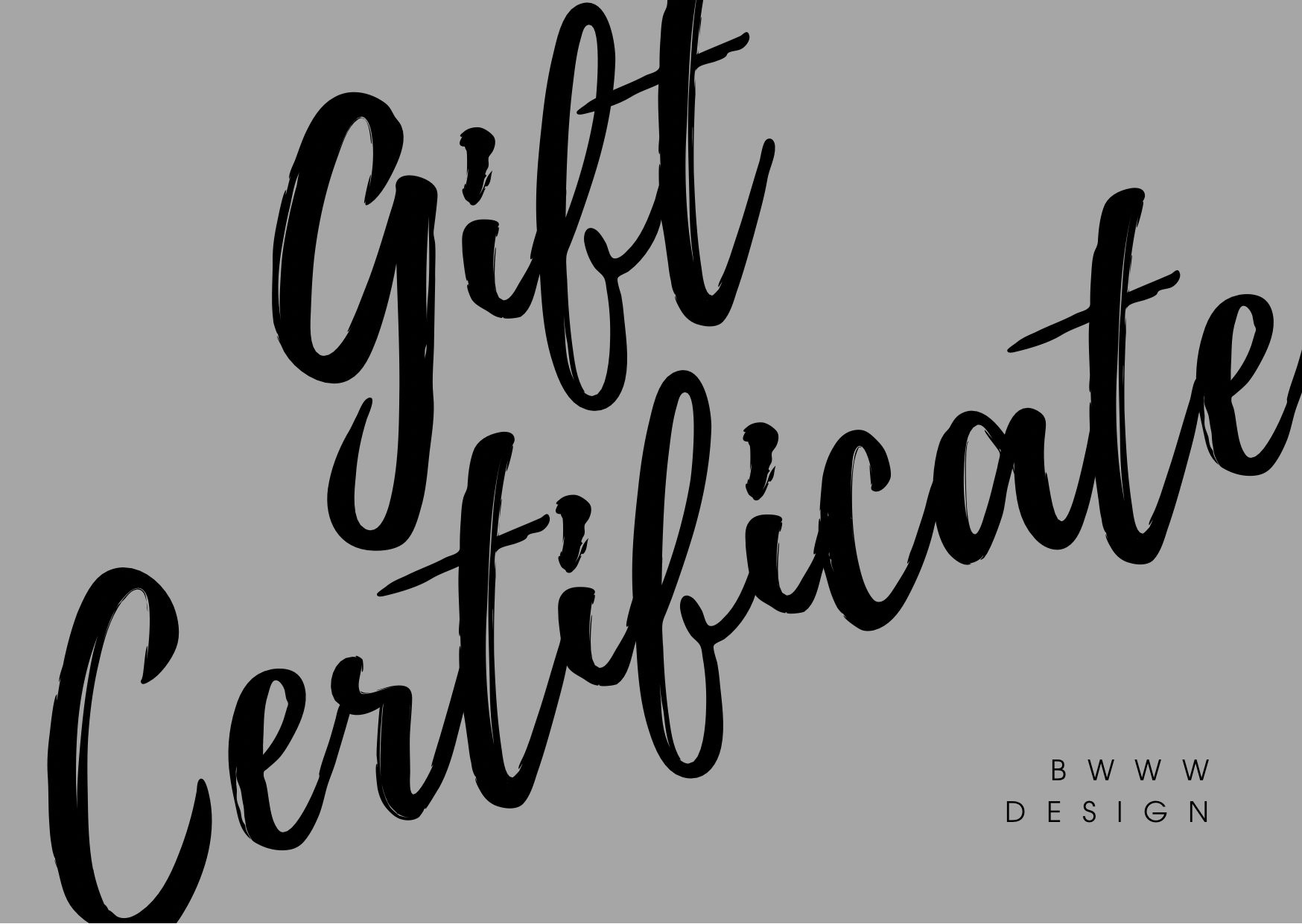 Gift card!