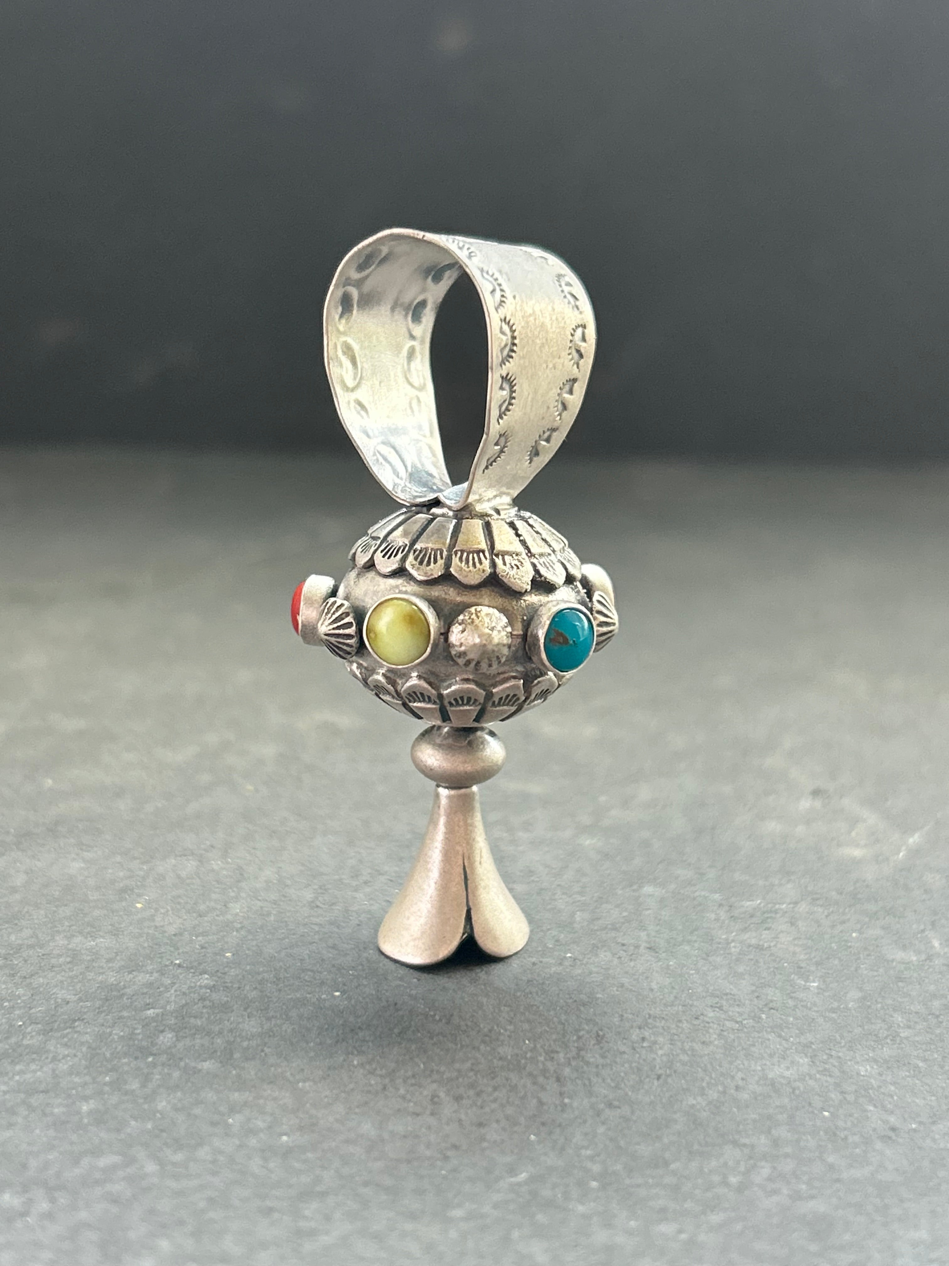 Rainbow Blossom Pendant