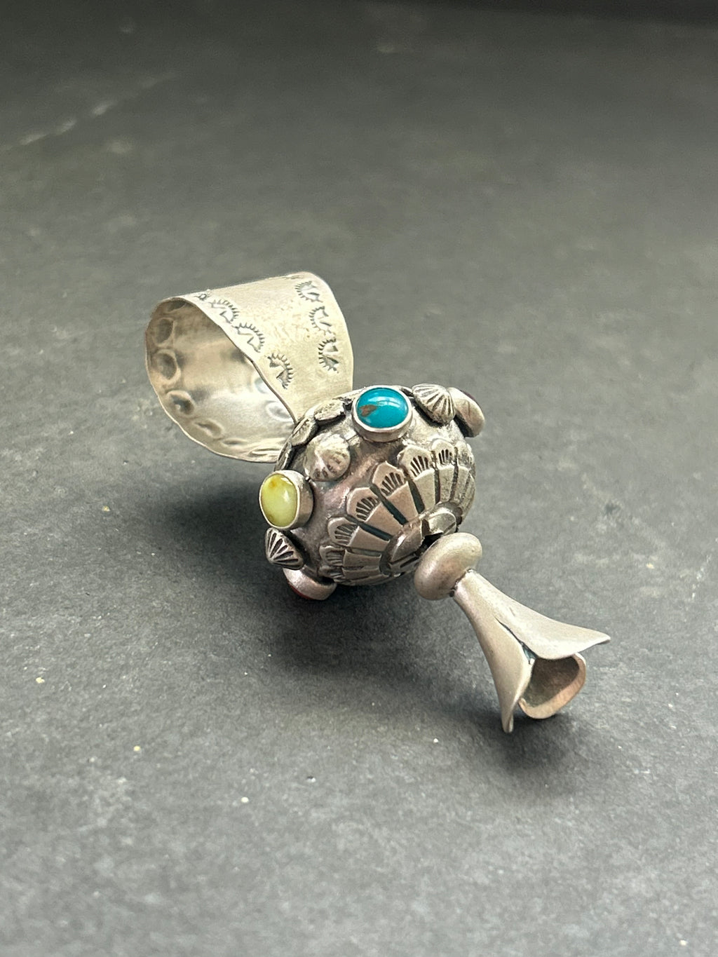 Rainbow Blossom Pendant