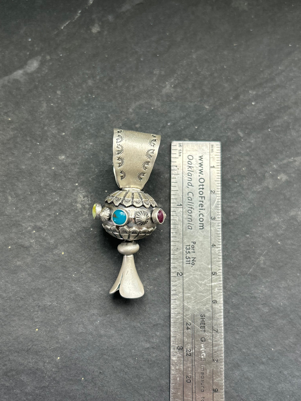 Rainbow Blossom Pendant