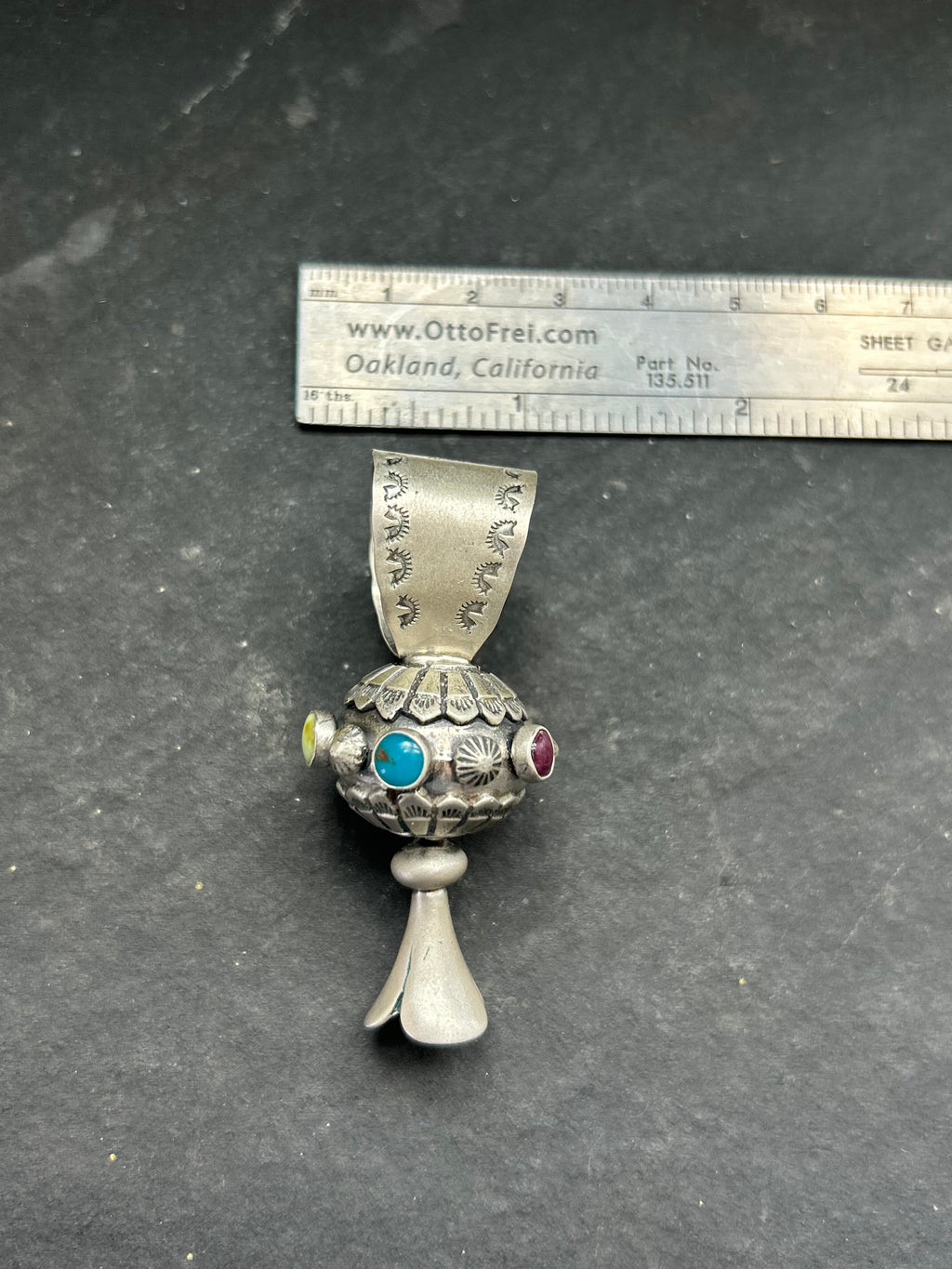 Rainbow Blossom Pendant