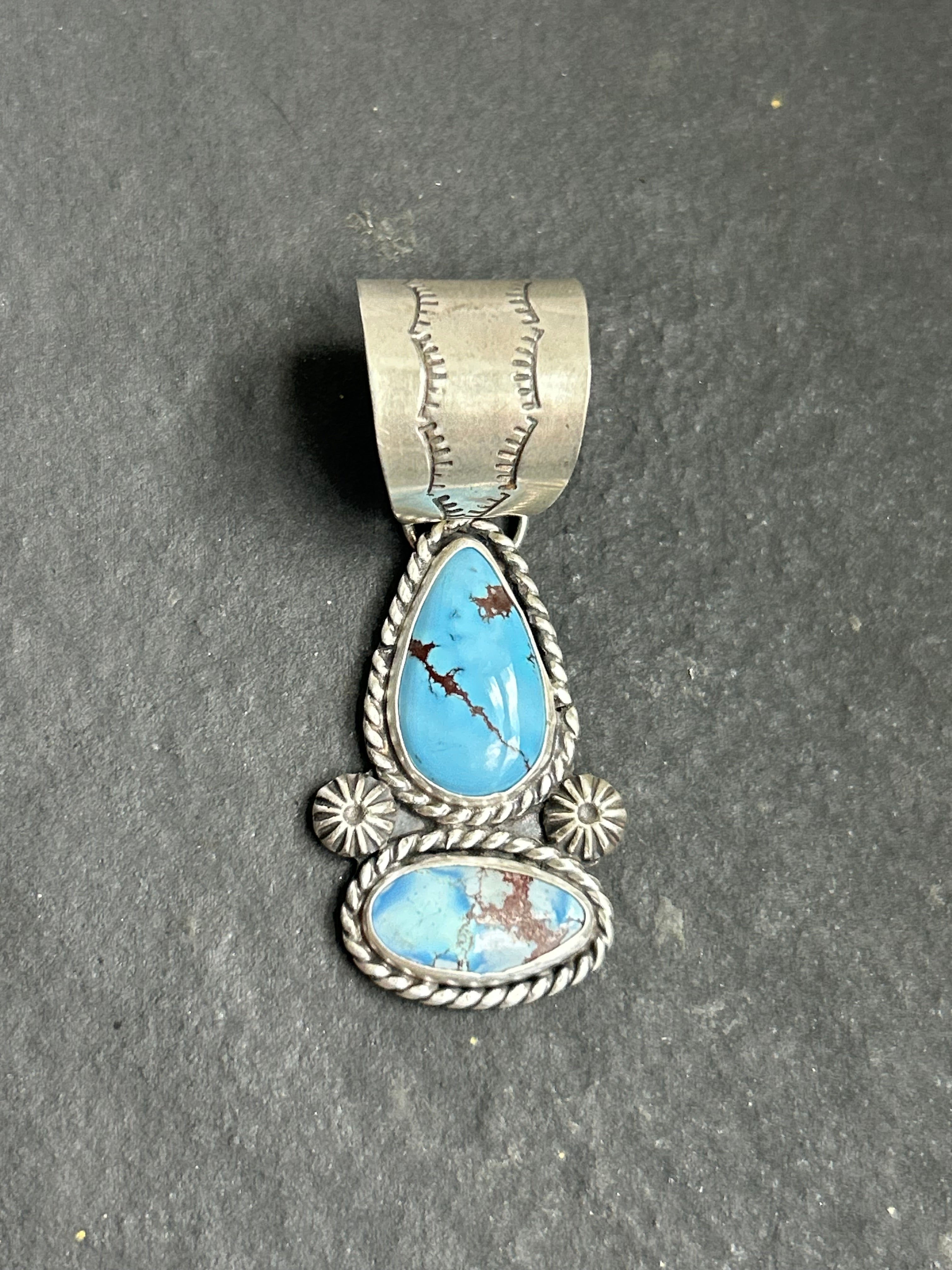 Golden Hill Drop Bar Pendant