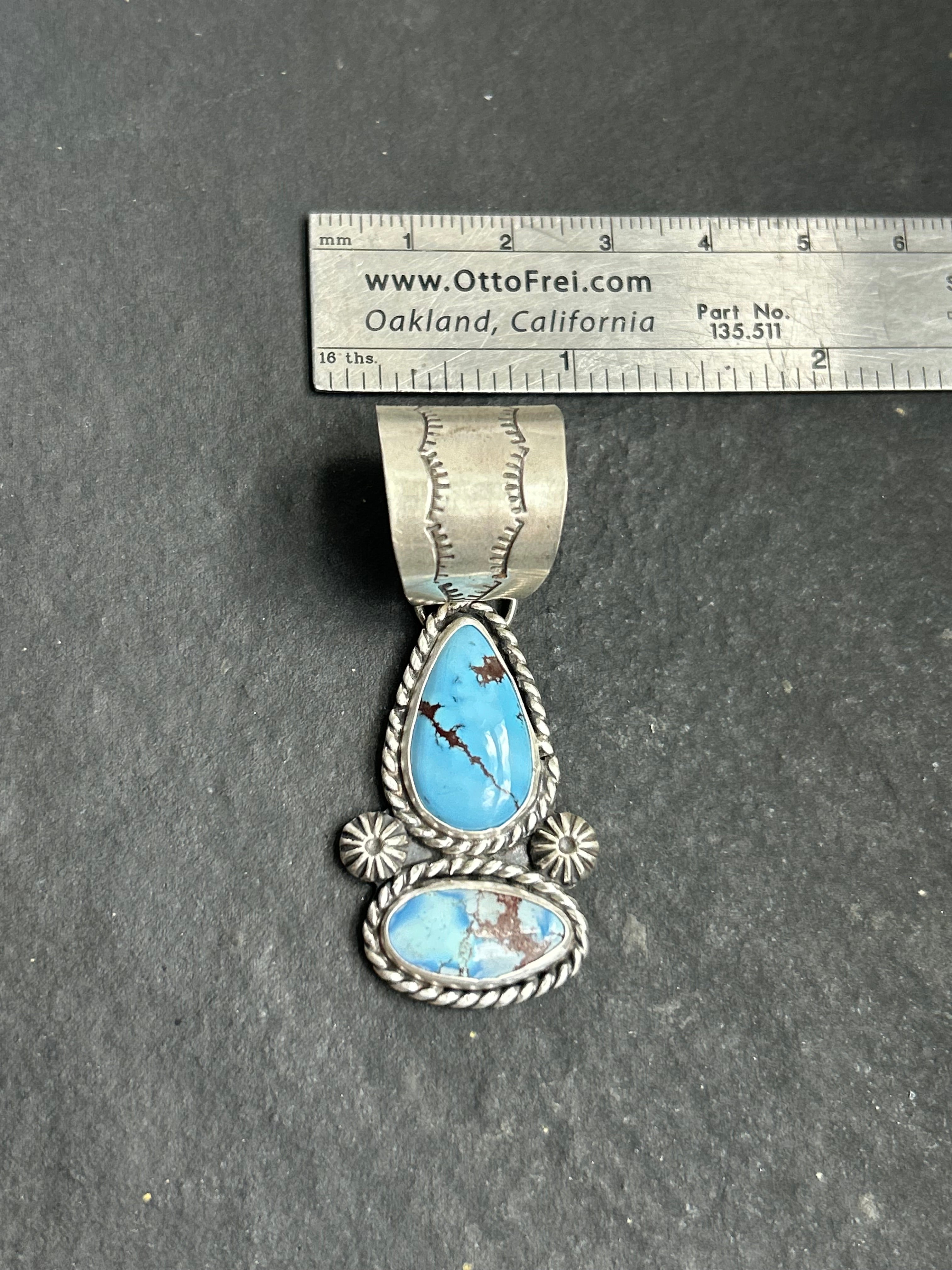 Golden Hill Drop Bar Pendant
