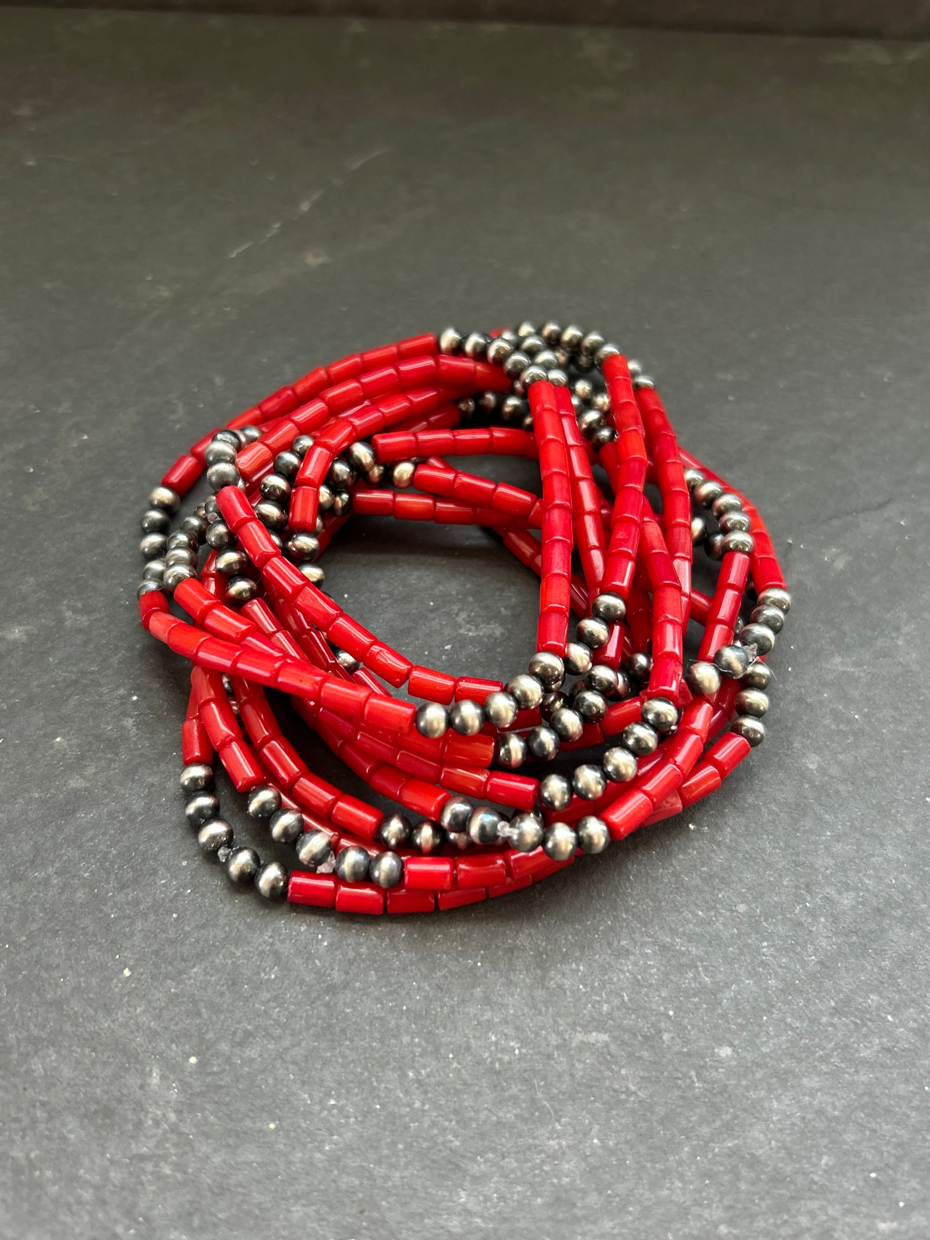 Mediterranean Red Coral Strechy