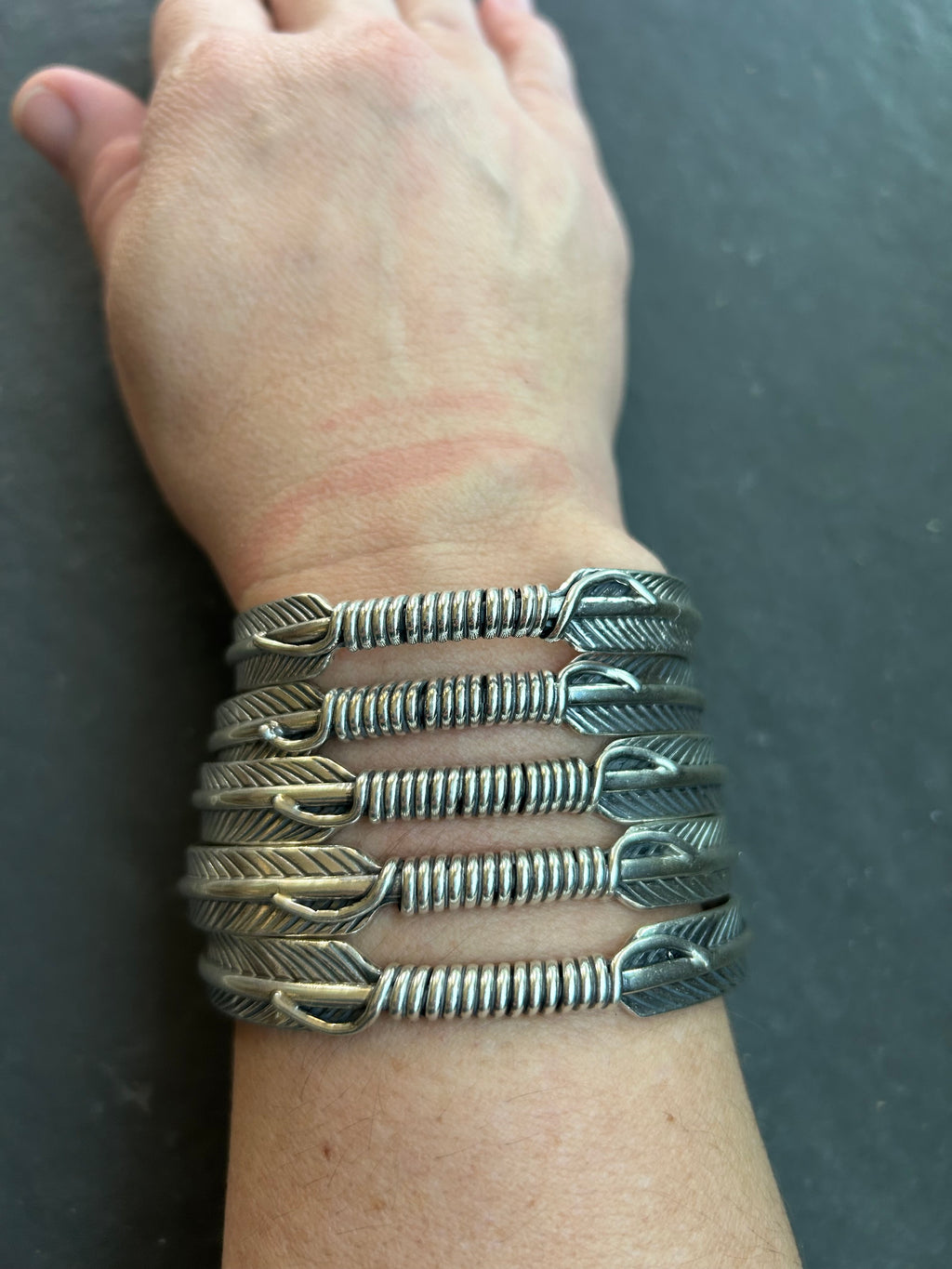 The Hudson Feather Cuff
