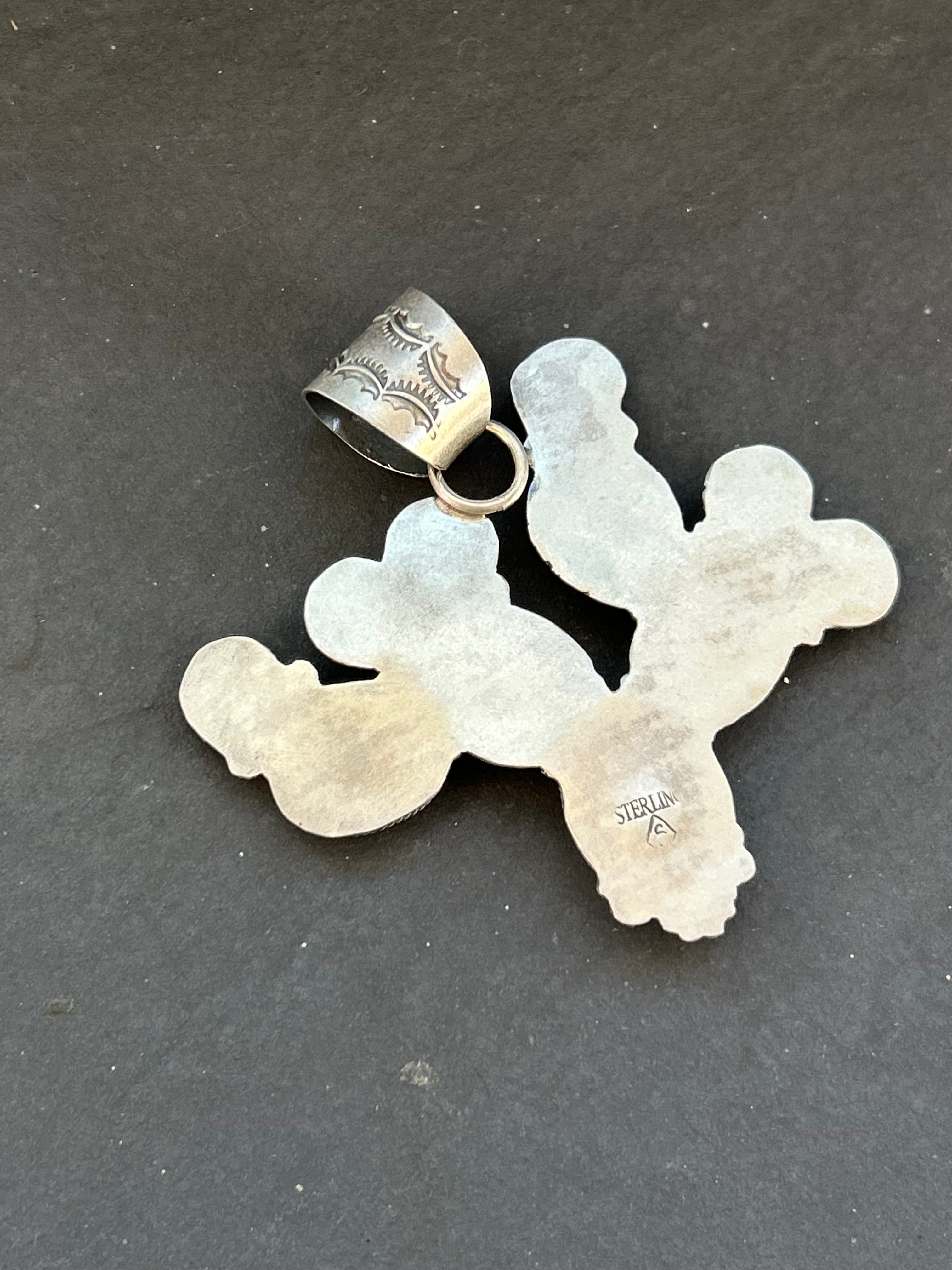 Paloma + Pink Conch Cactus Pendant