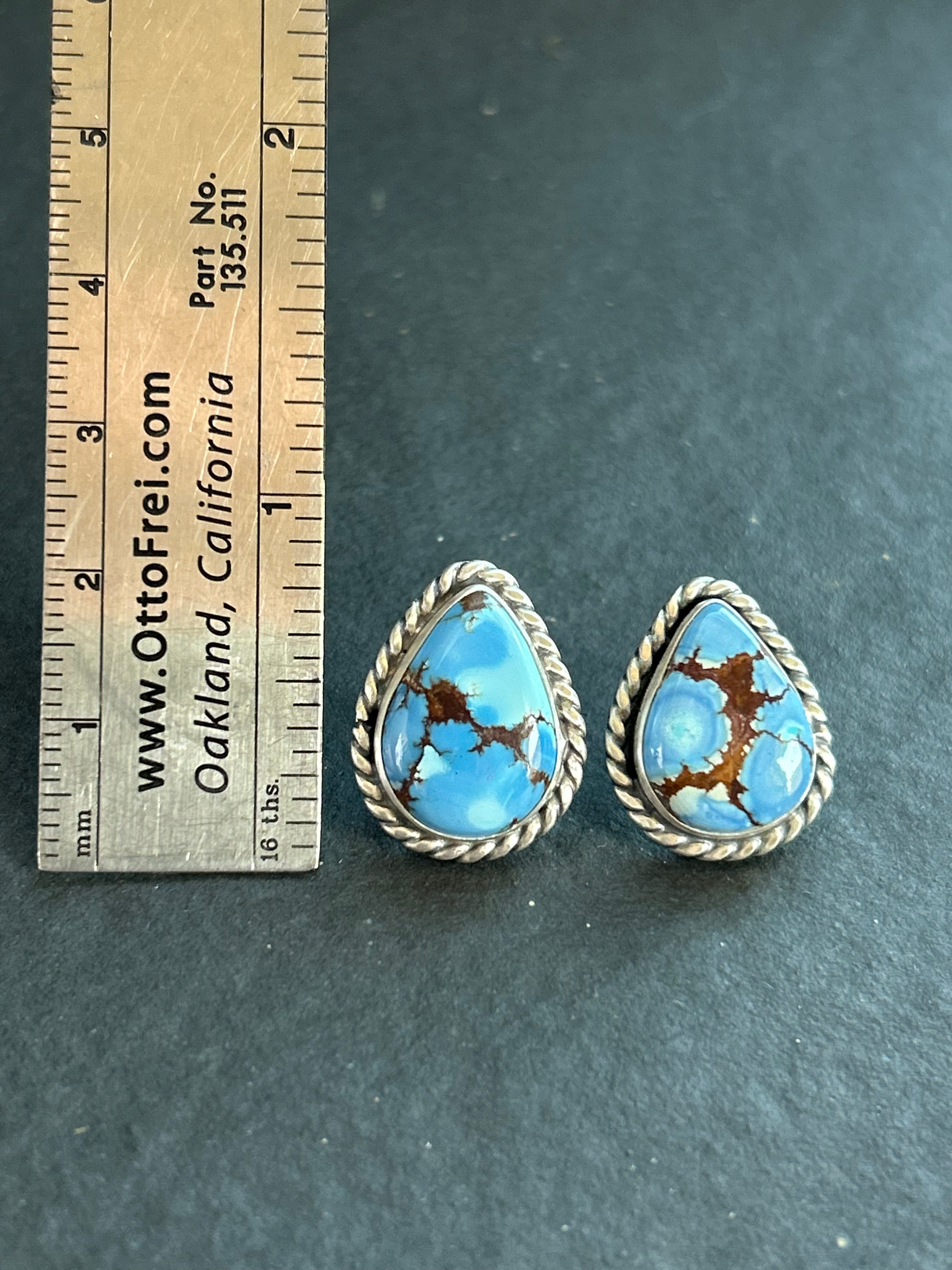 Golden Hill Stud Earrings Style #1