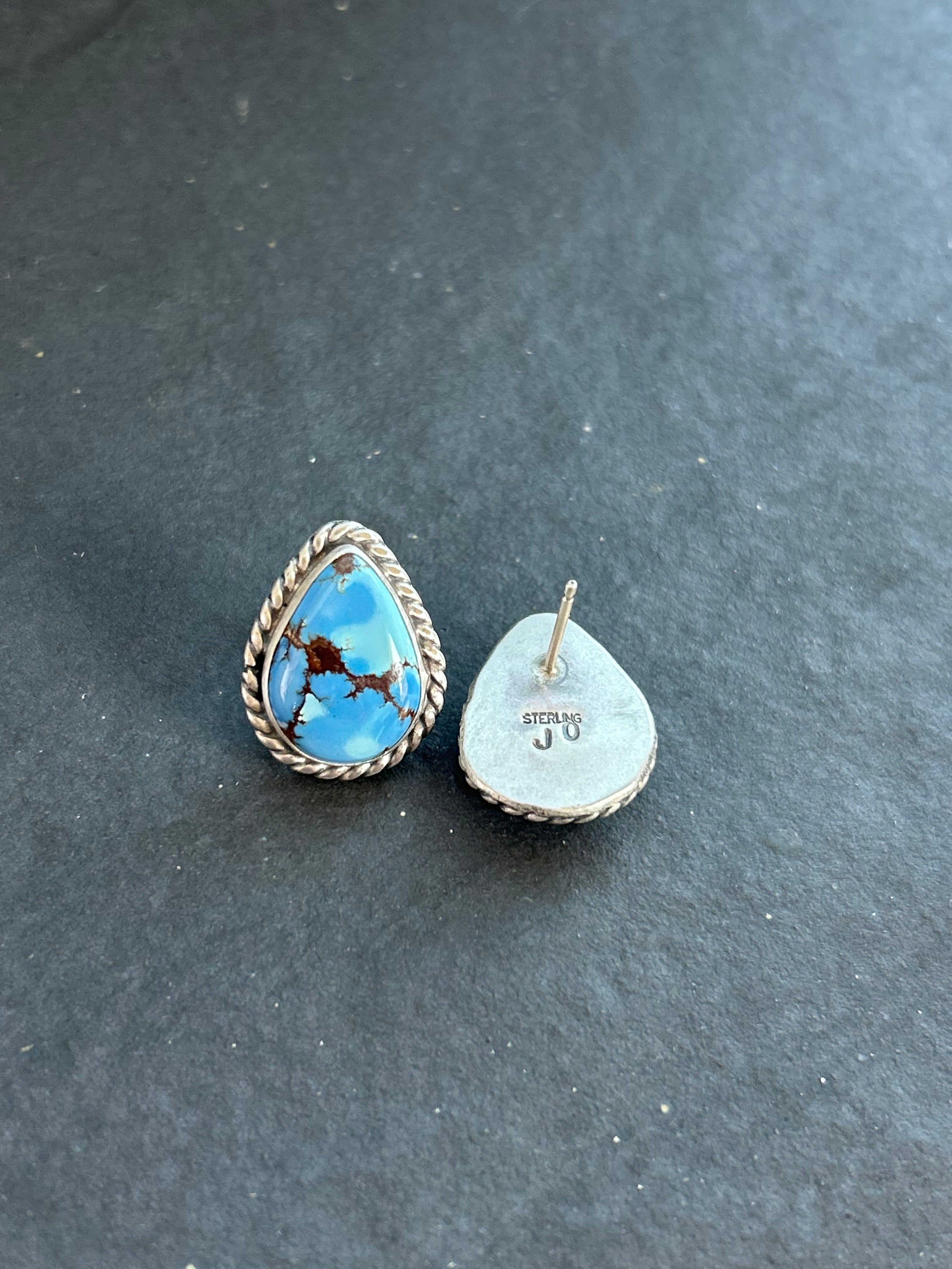 Golden Hill Stud Earrings Style #1