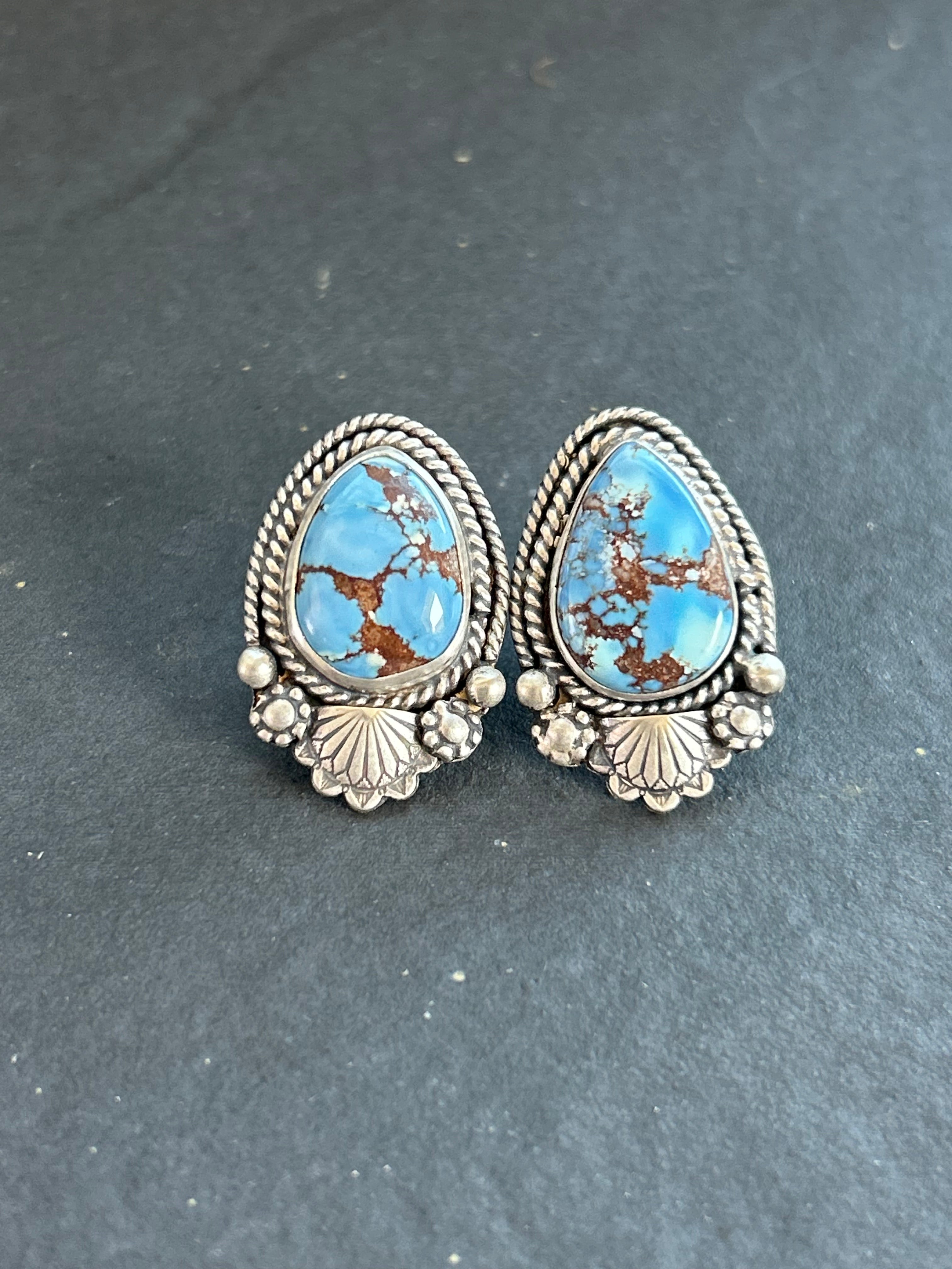 Golden Hill Stud Earrings Style #3