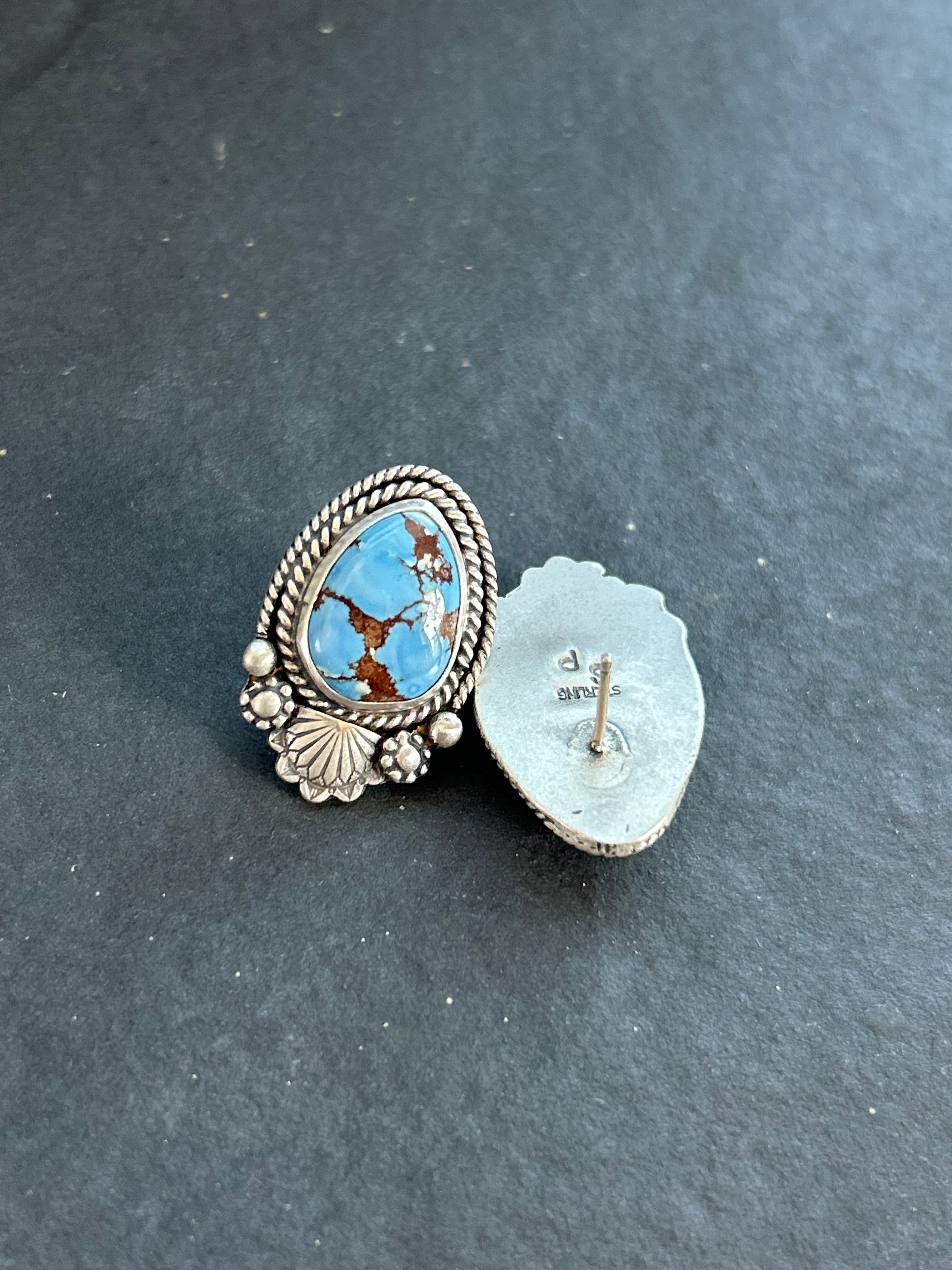 Golden Hill Stud Earrings Style #3