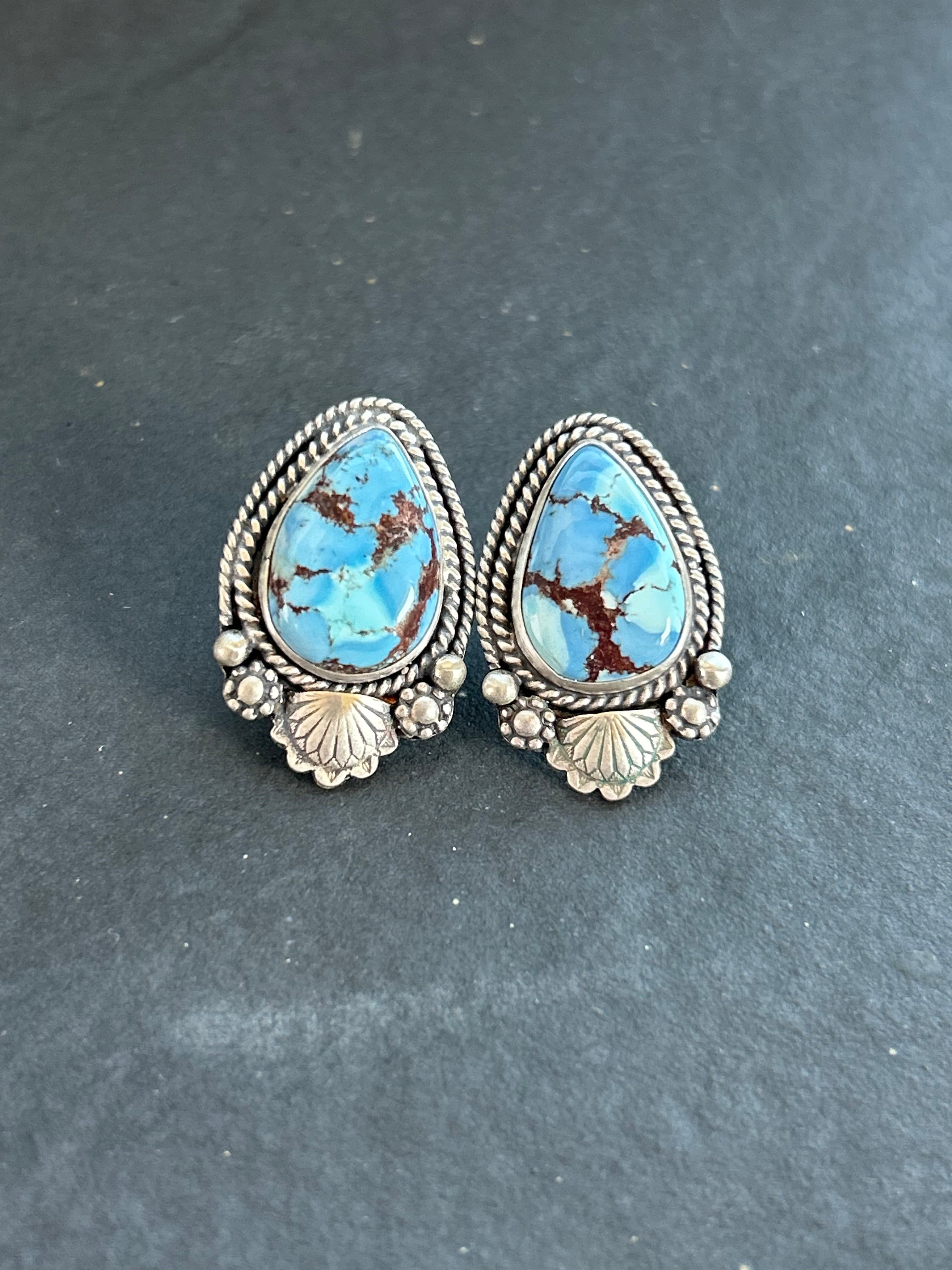 Golden Hill Stud Earrings Style #4