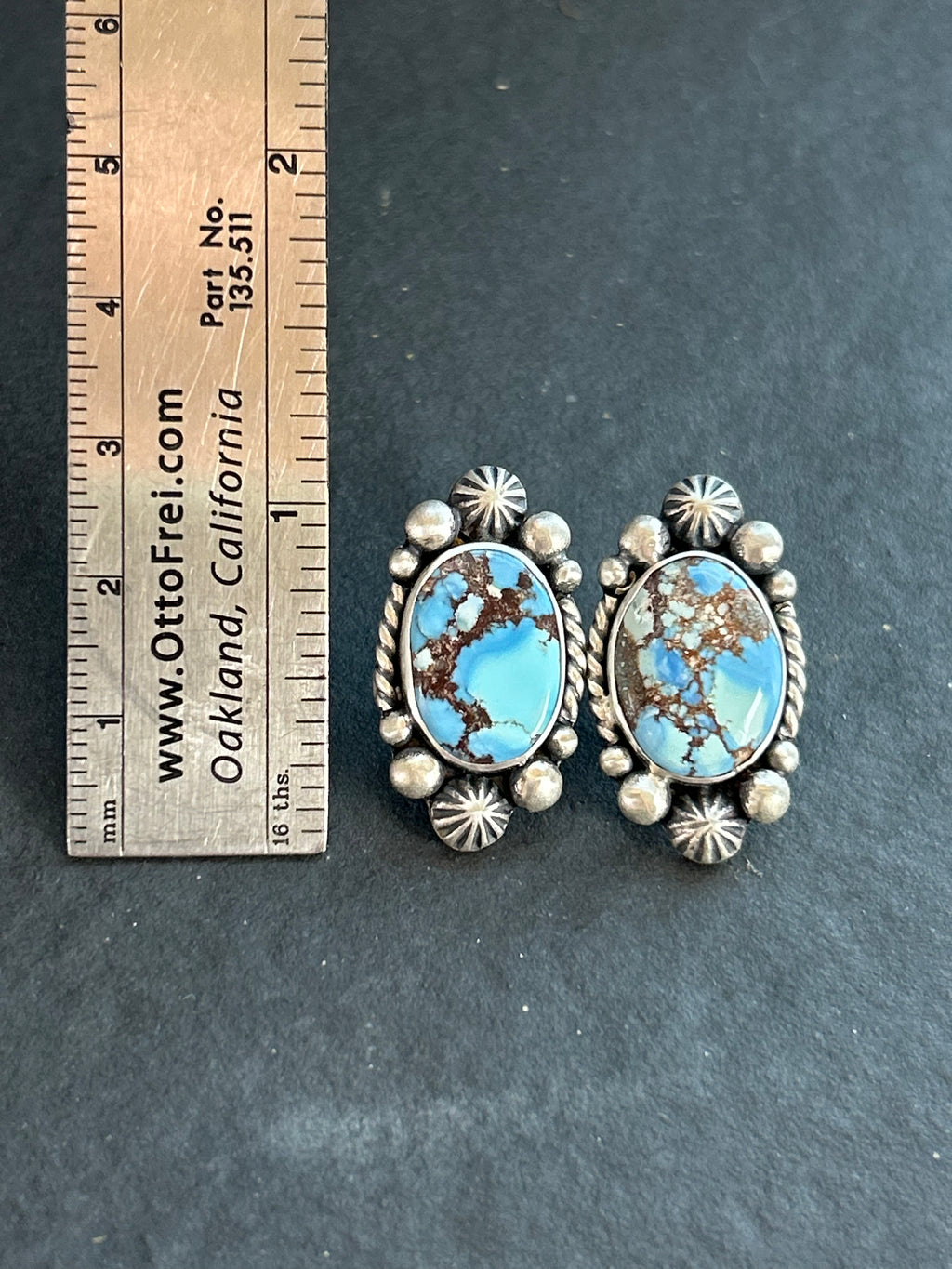 Golden Hill Stud Earrings Style #5