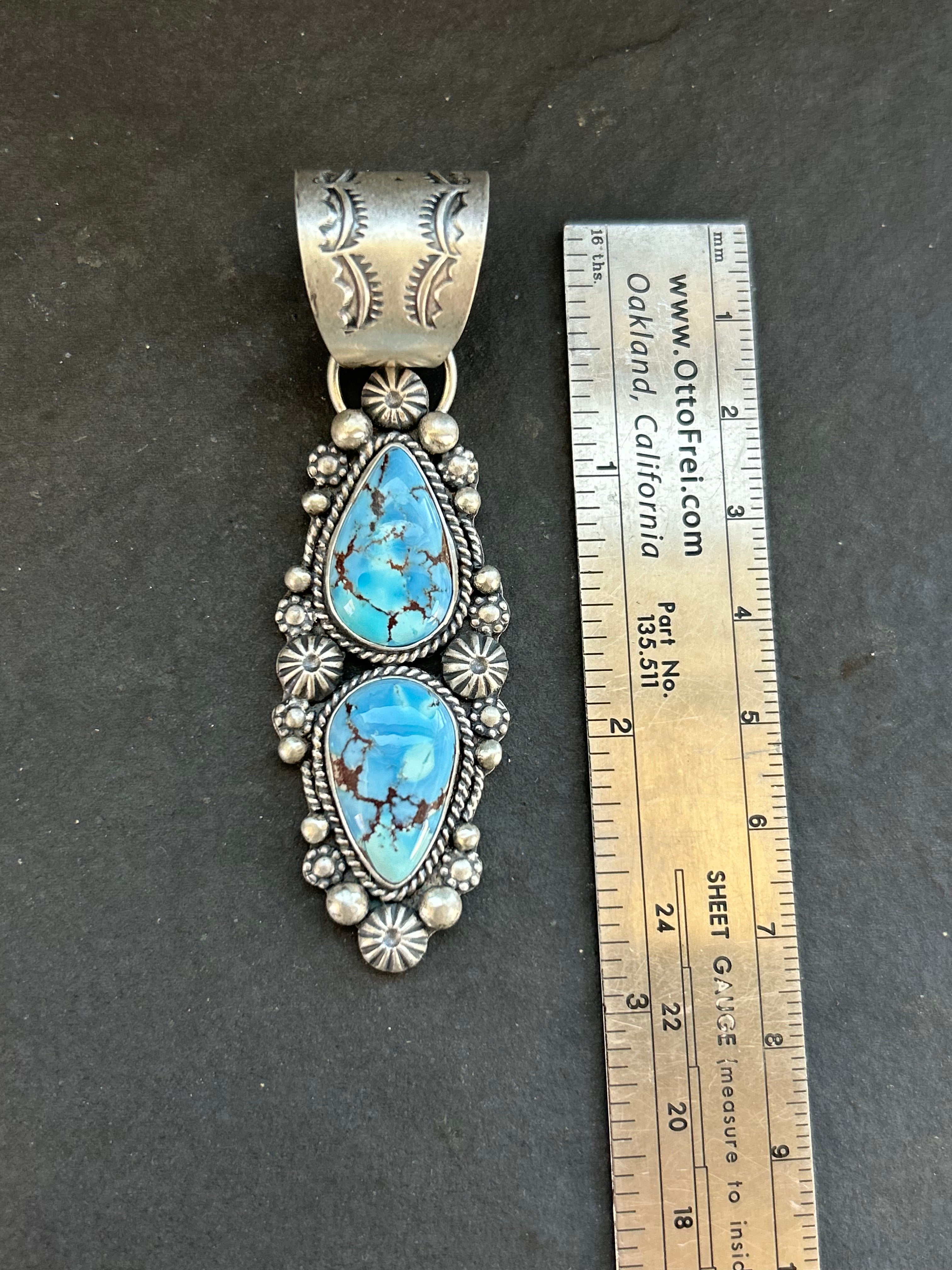 Golden Hill Drop Bar Pendant Style #1