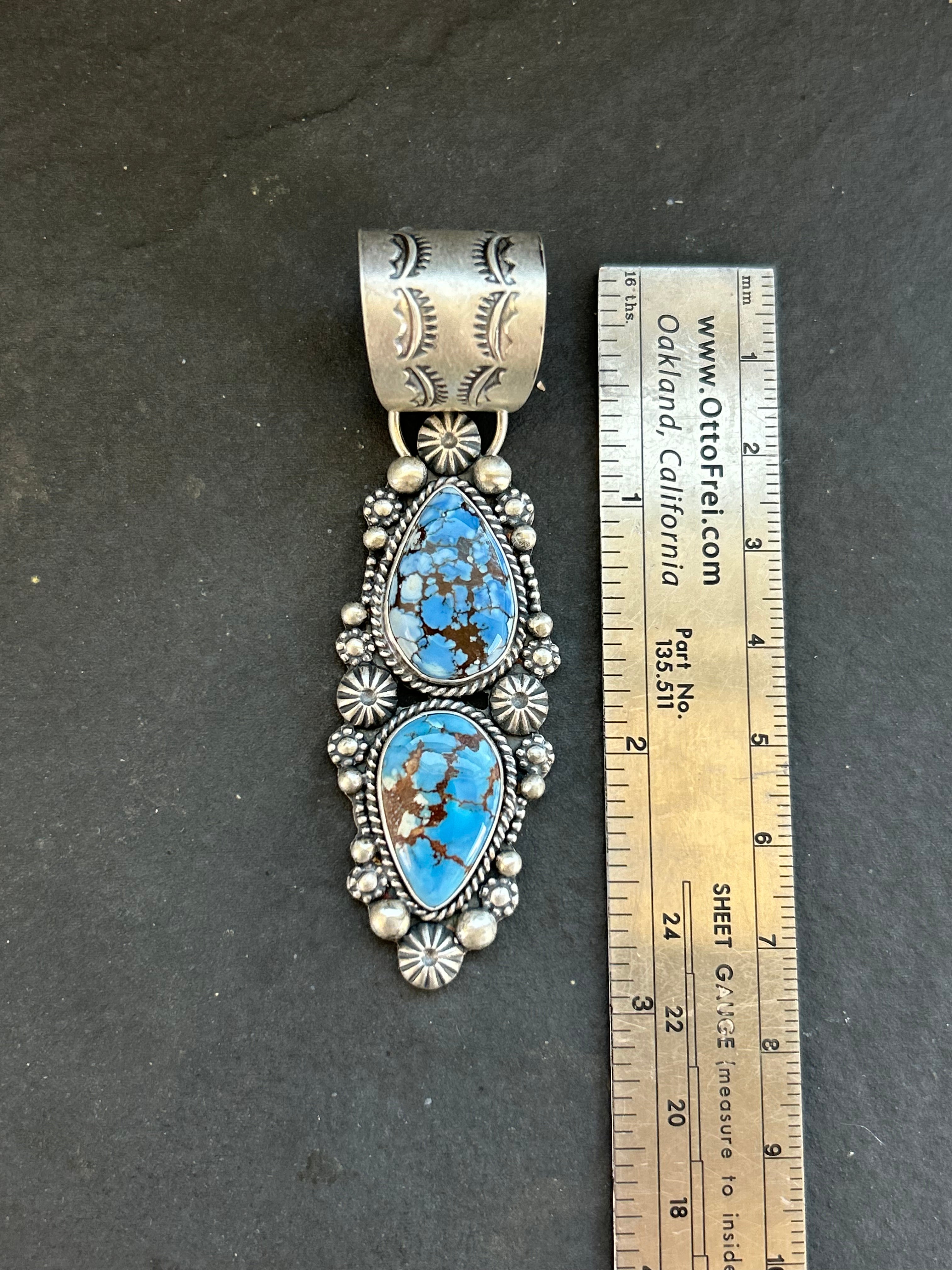 Golden Hill Drop Bar Pendant Style #2