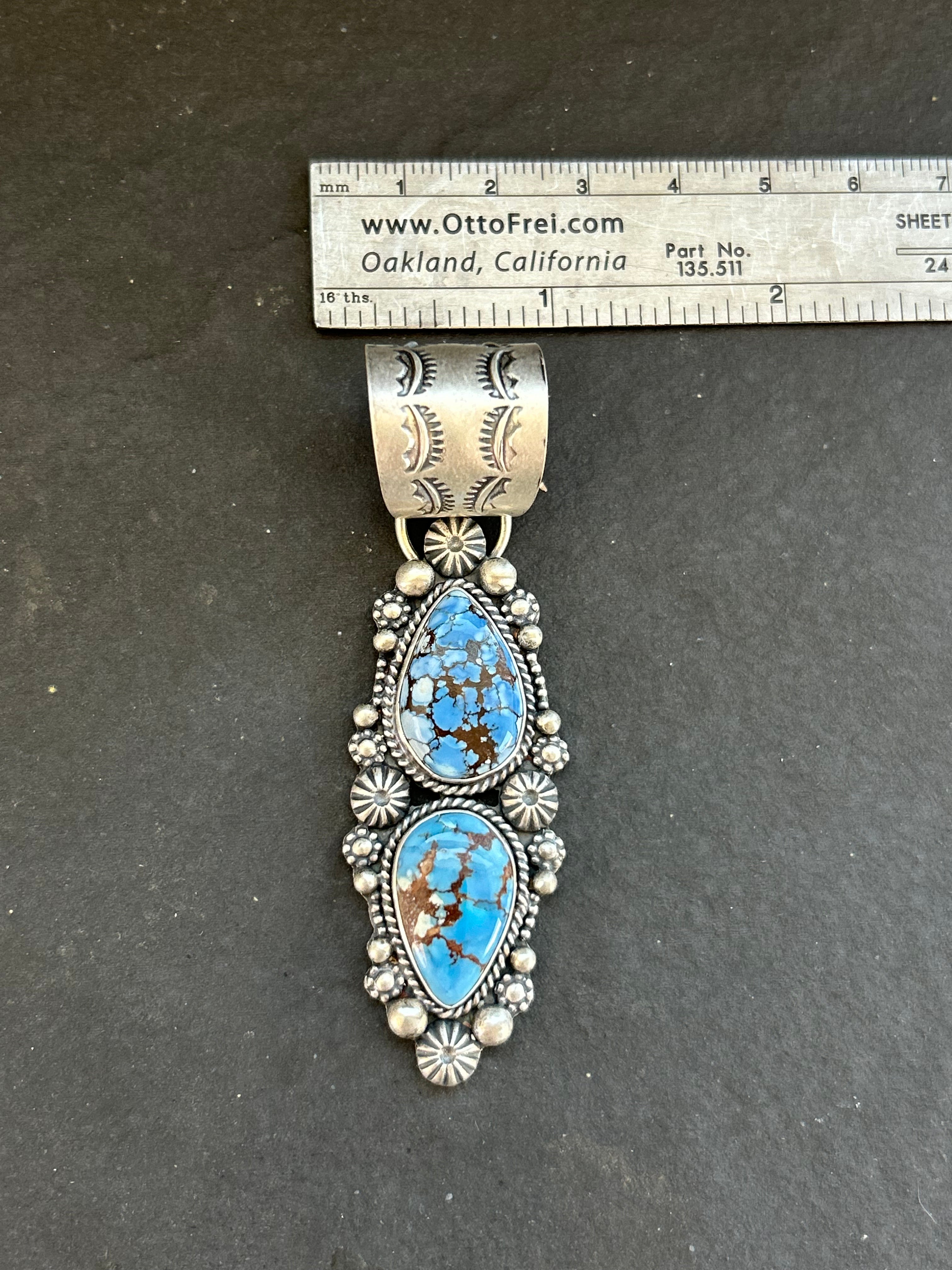 Golden Hill Drop Bar Pendant Style #2