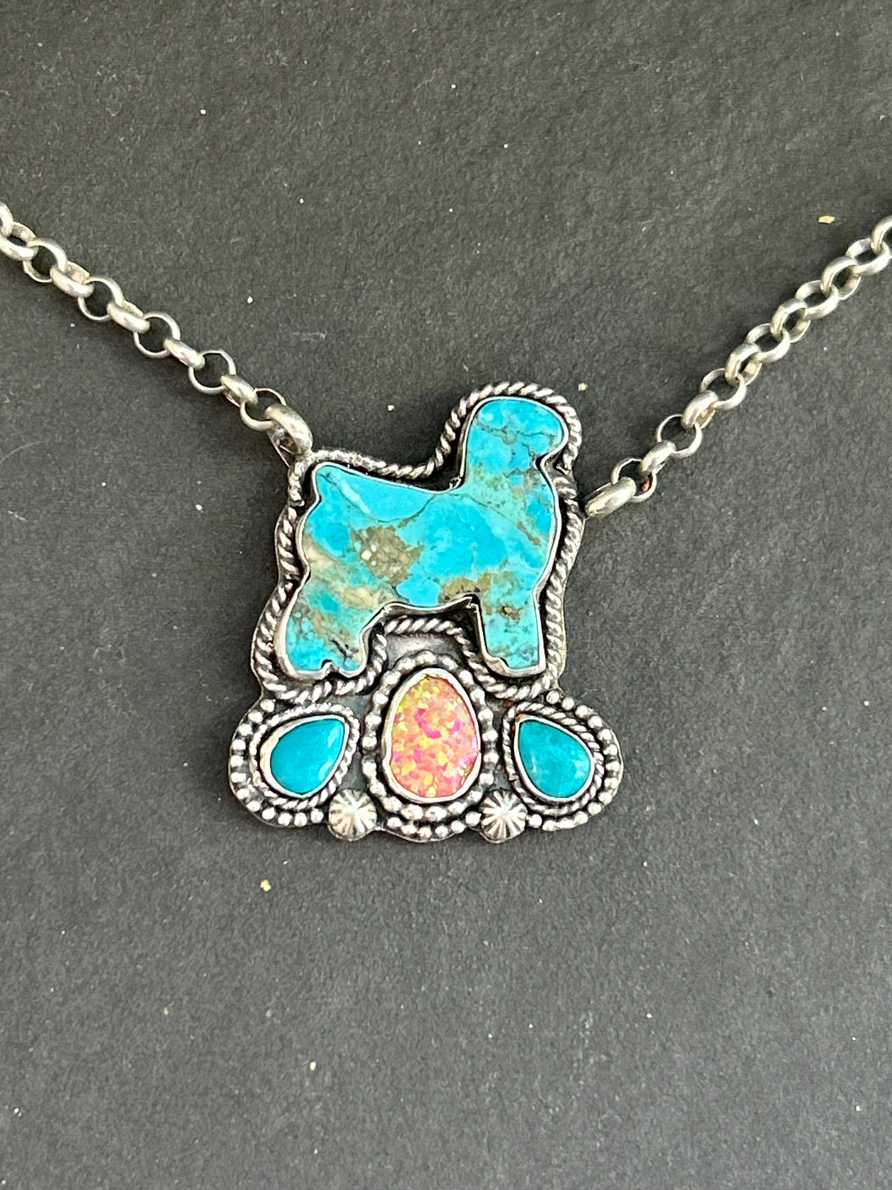 Mohave Show Sheep Necklace