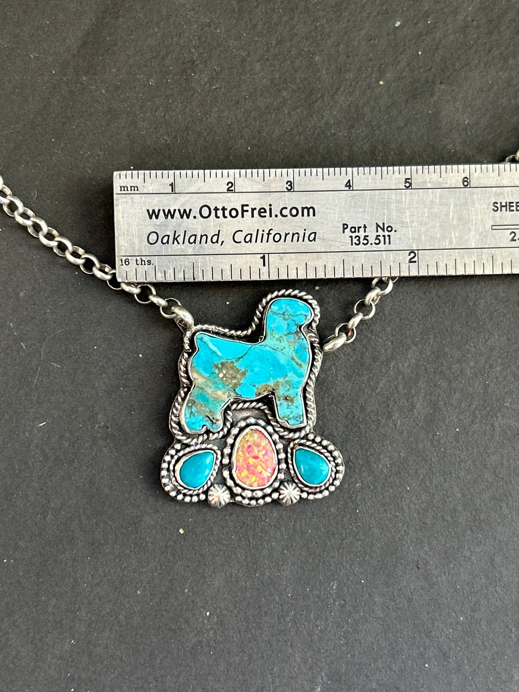 Mohave Show Sheep Necklace