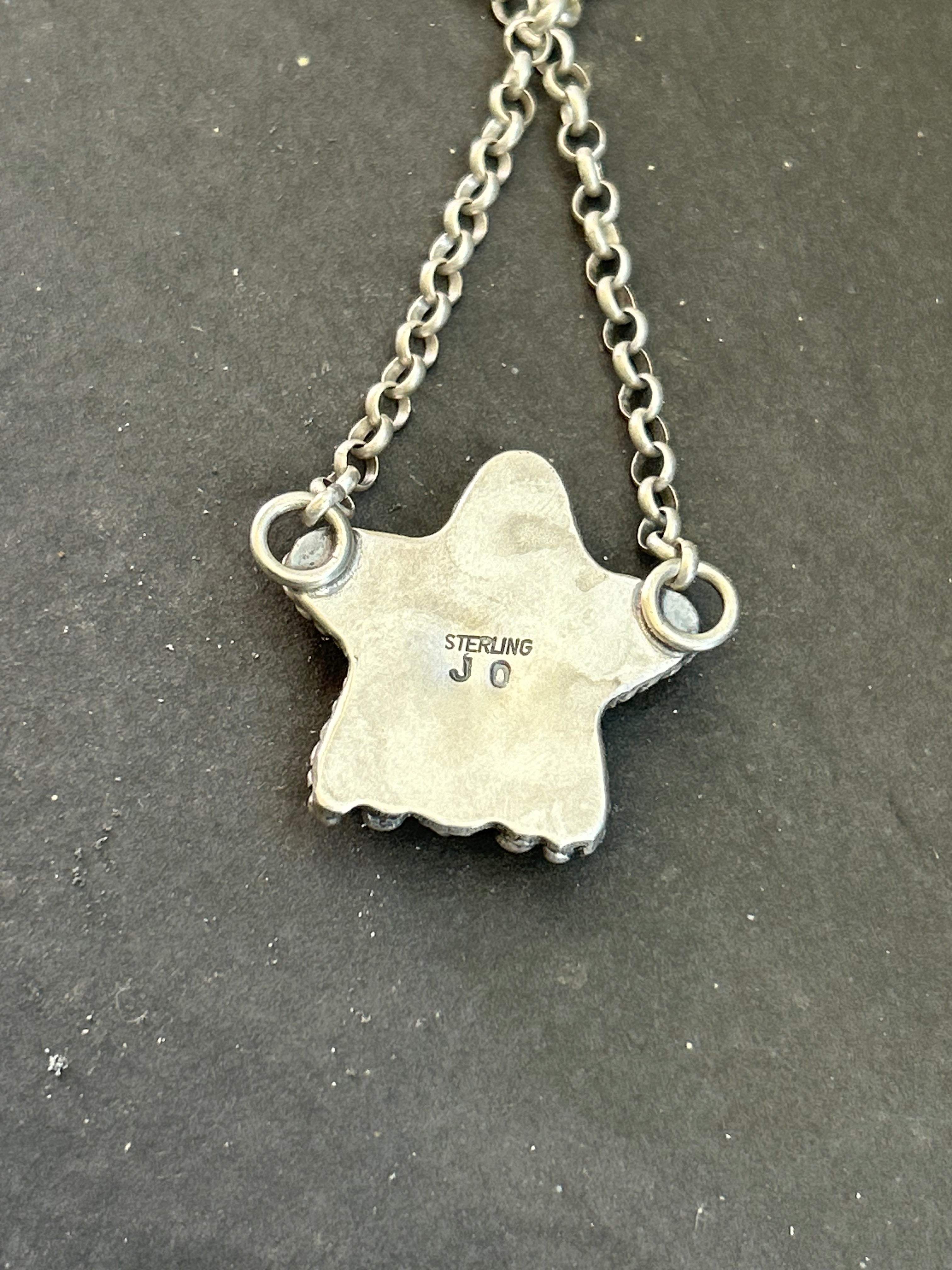 Red Spiny Oyster Star Necklace