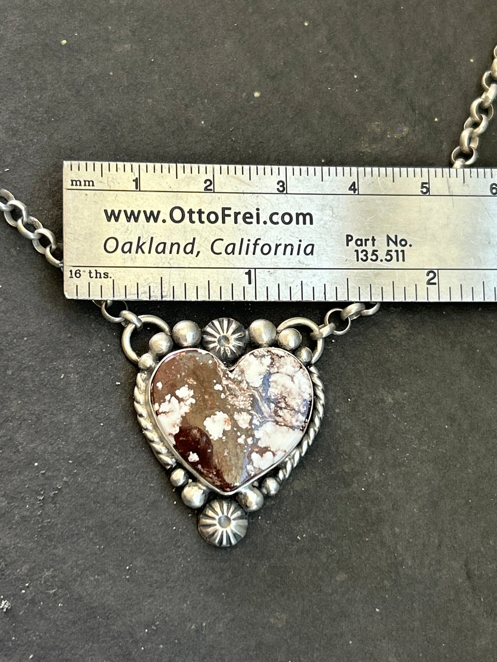 Wild Horse Heart Necklace