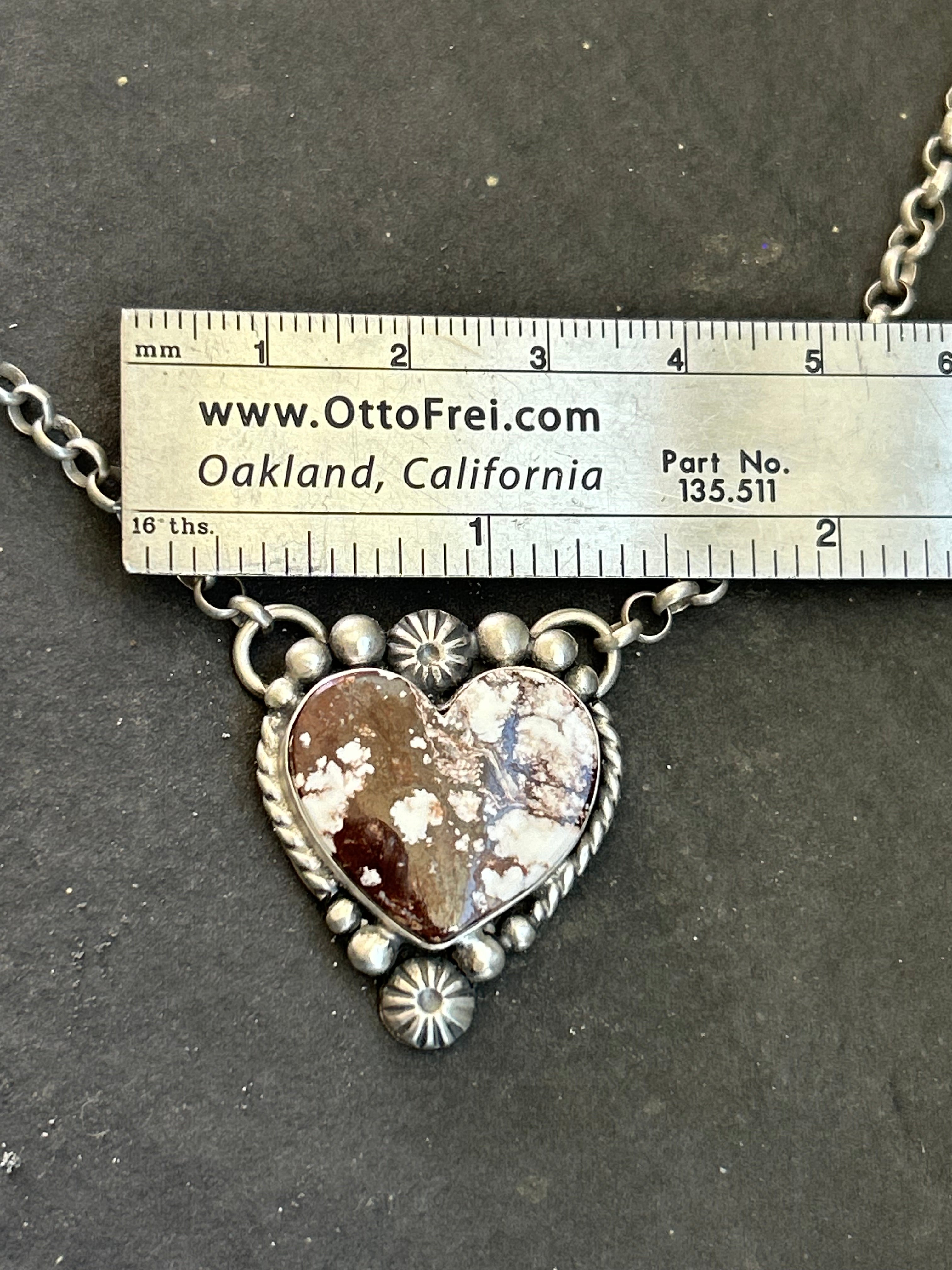 Wild Horse Heart Necklace