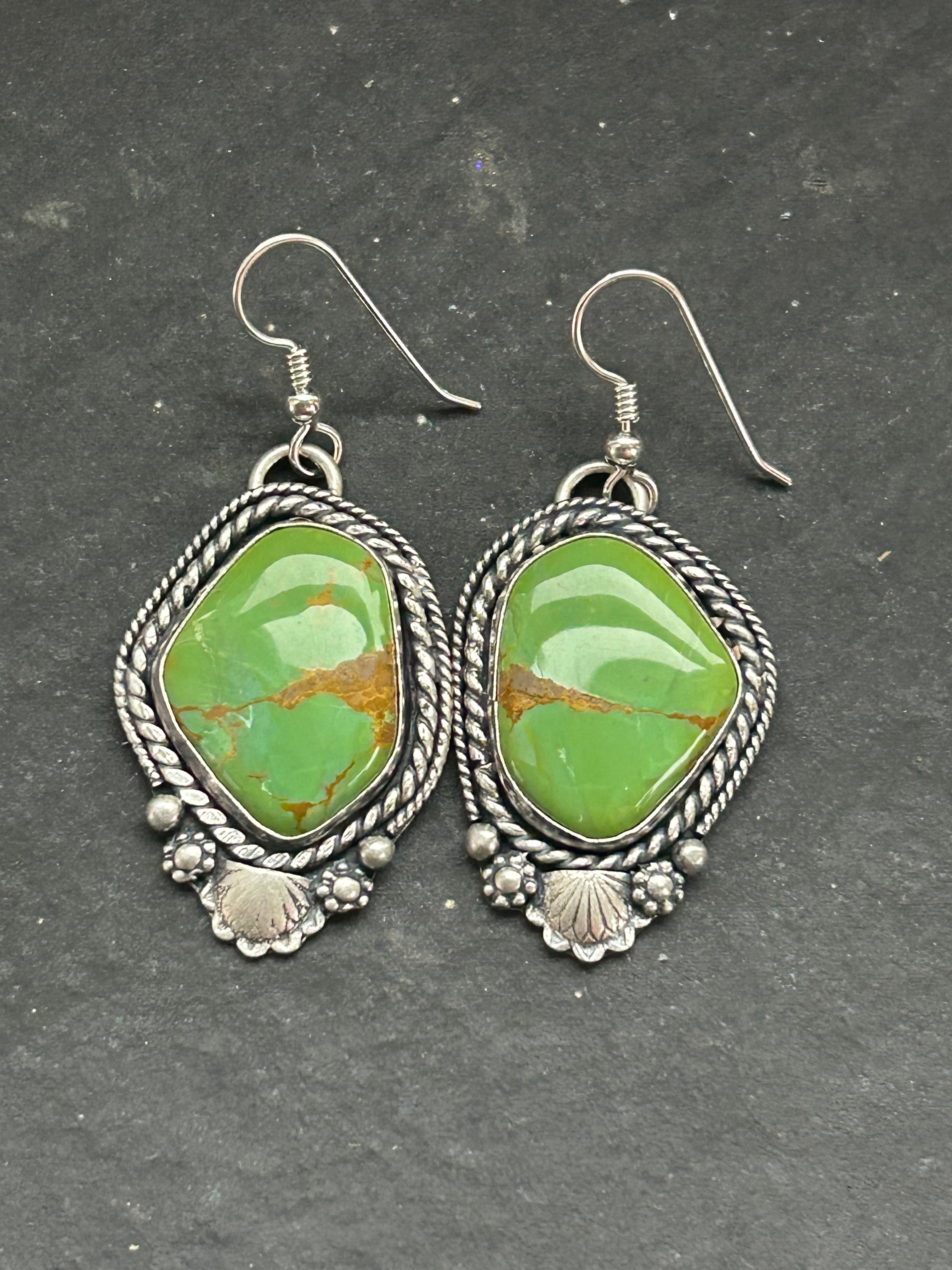 Sonoran Turquoise Dangle Earrings