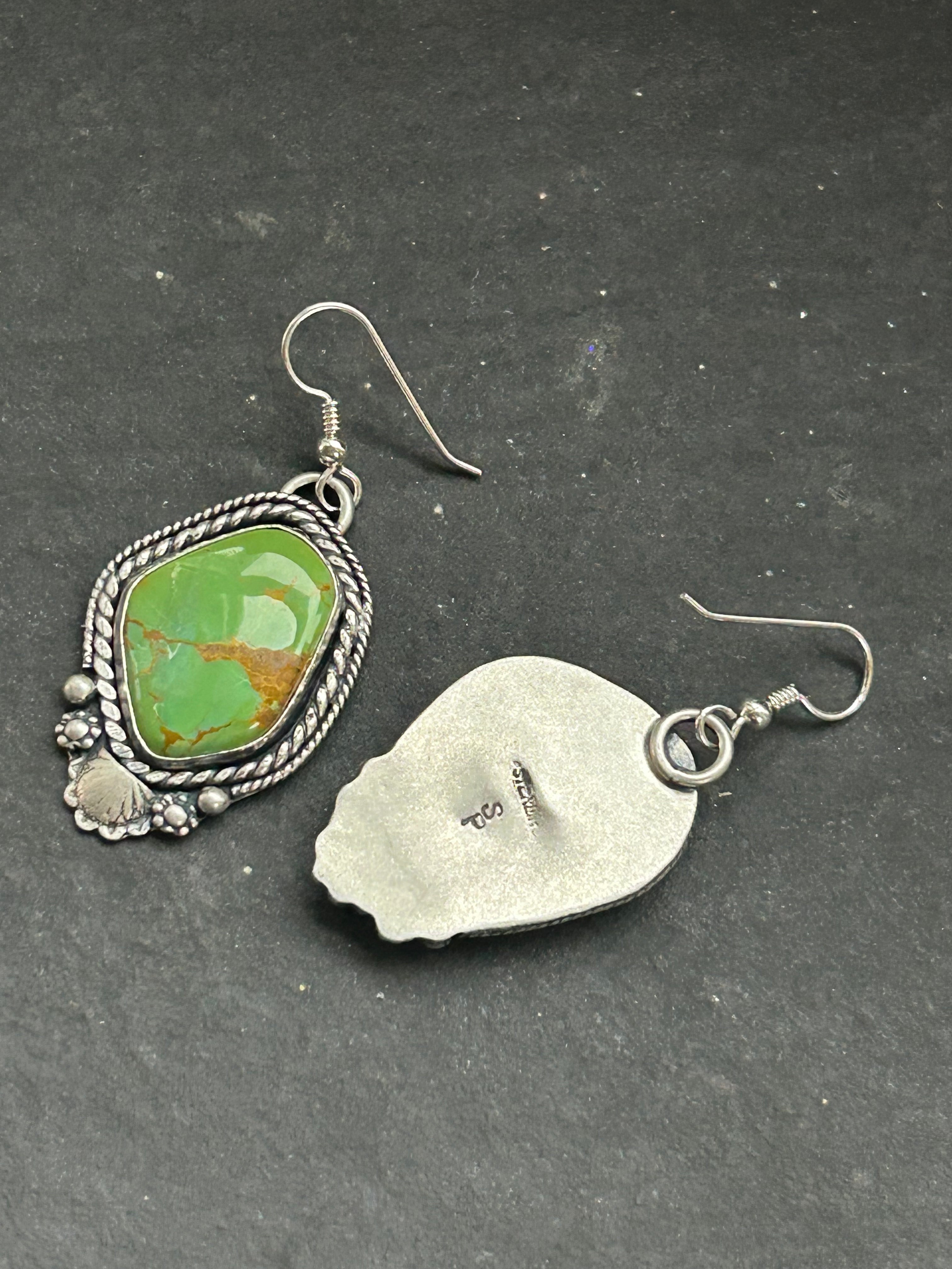 Sonoran Turquoise Dangle Earrings