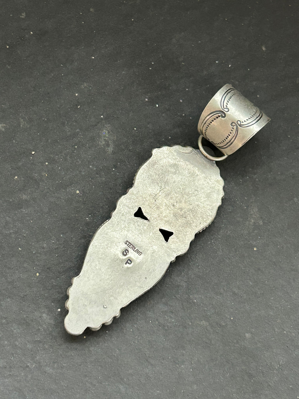 Royston Turquoise + Indian Head Penny Pendant