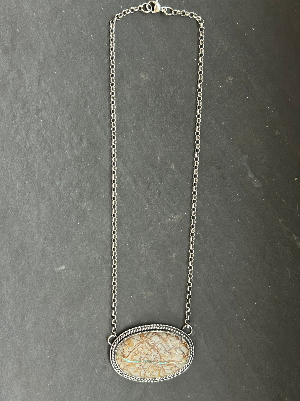 Ribbon Royston Bar Necklace