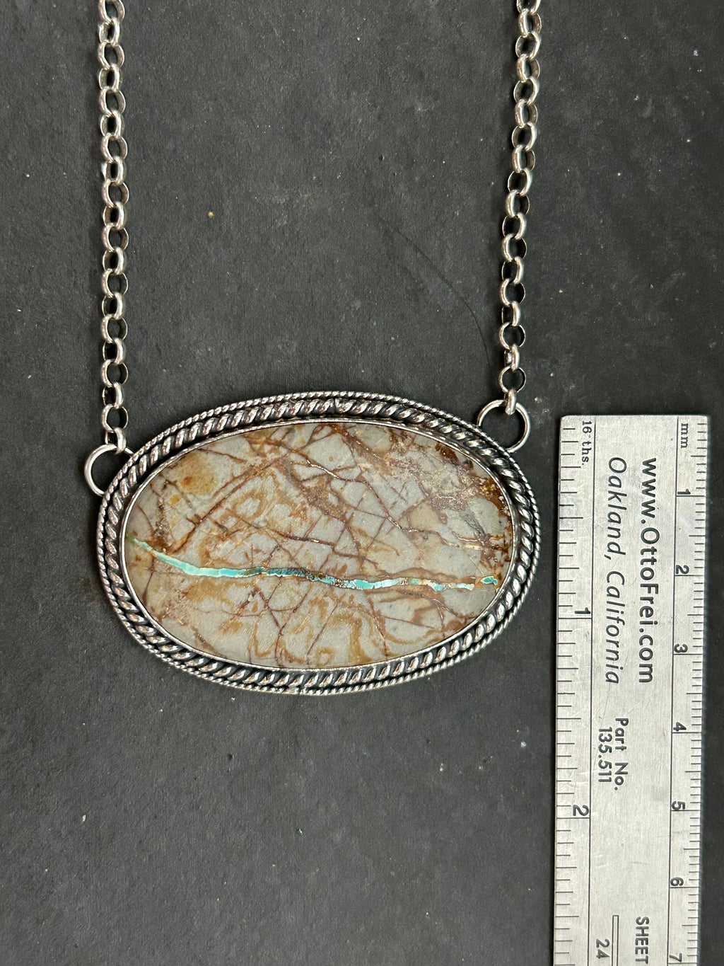 Ribbon Royston Bar Necklace