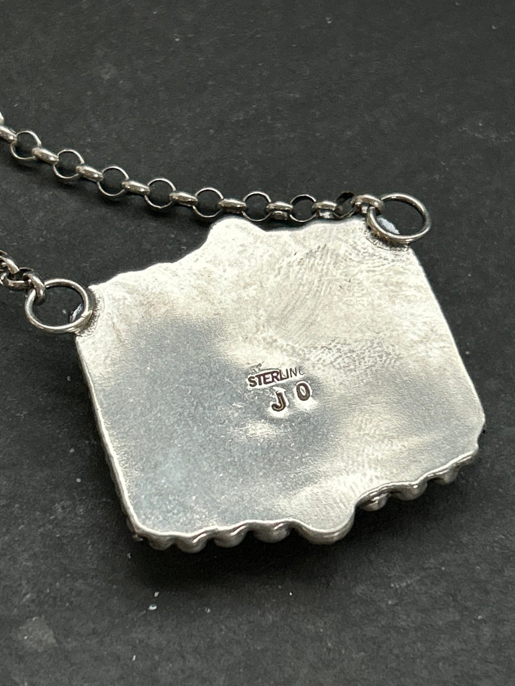 Broken Arrow Variscite Bar Necklace Style #1