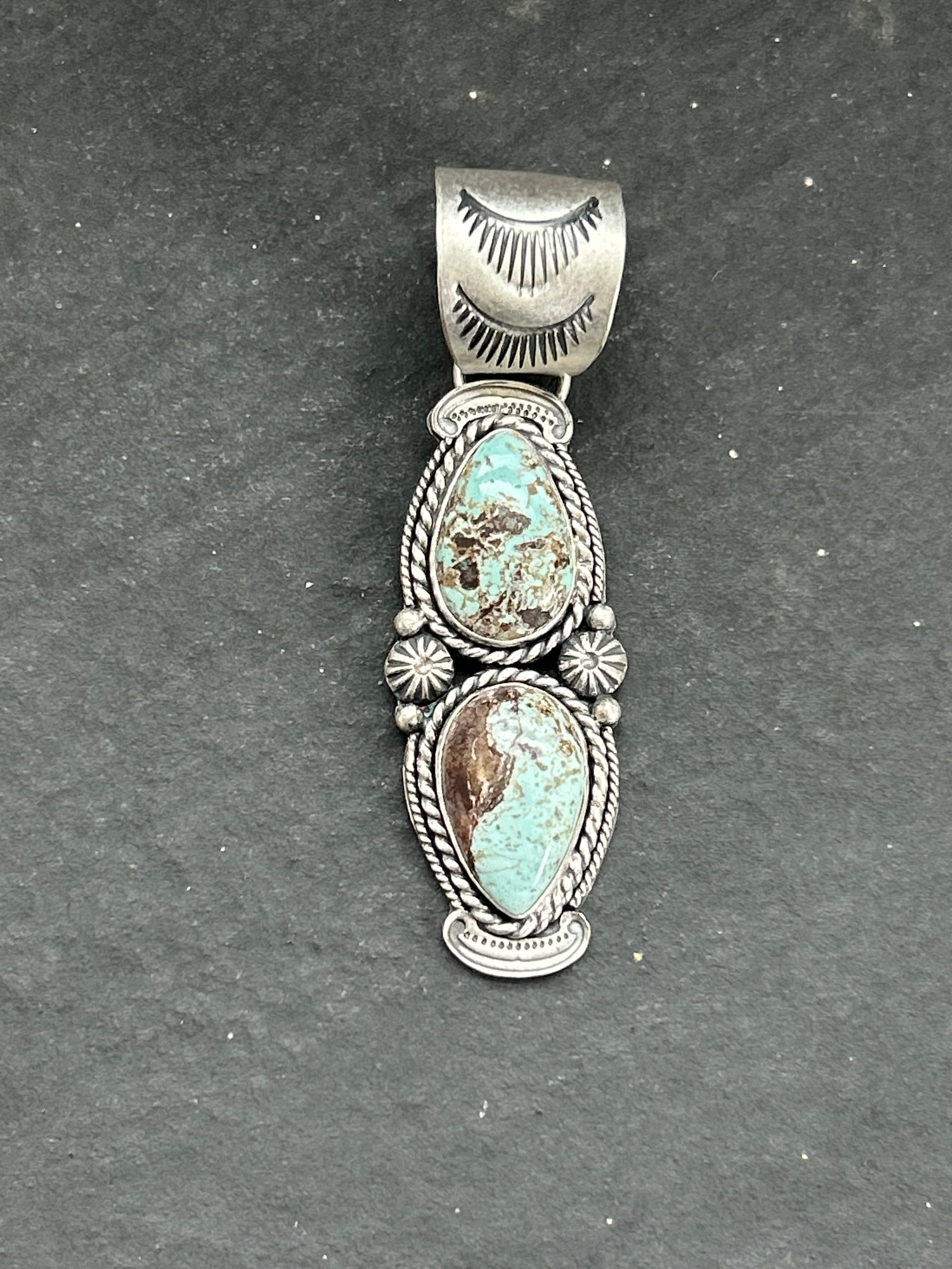 Dry Creek Turquoise Pendant Style #1