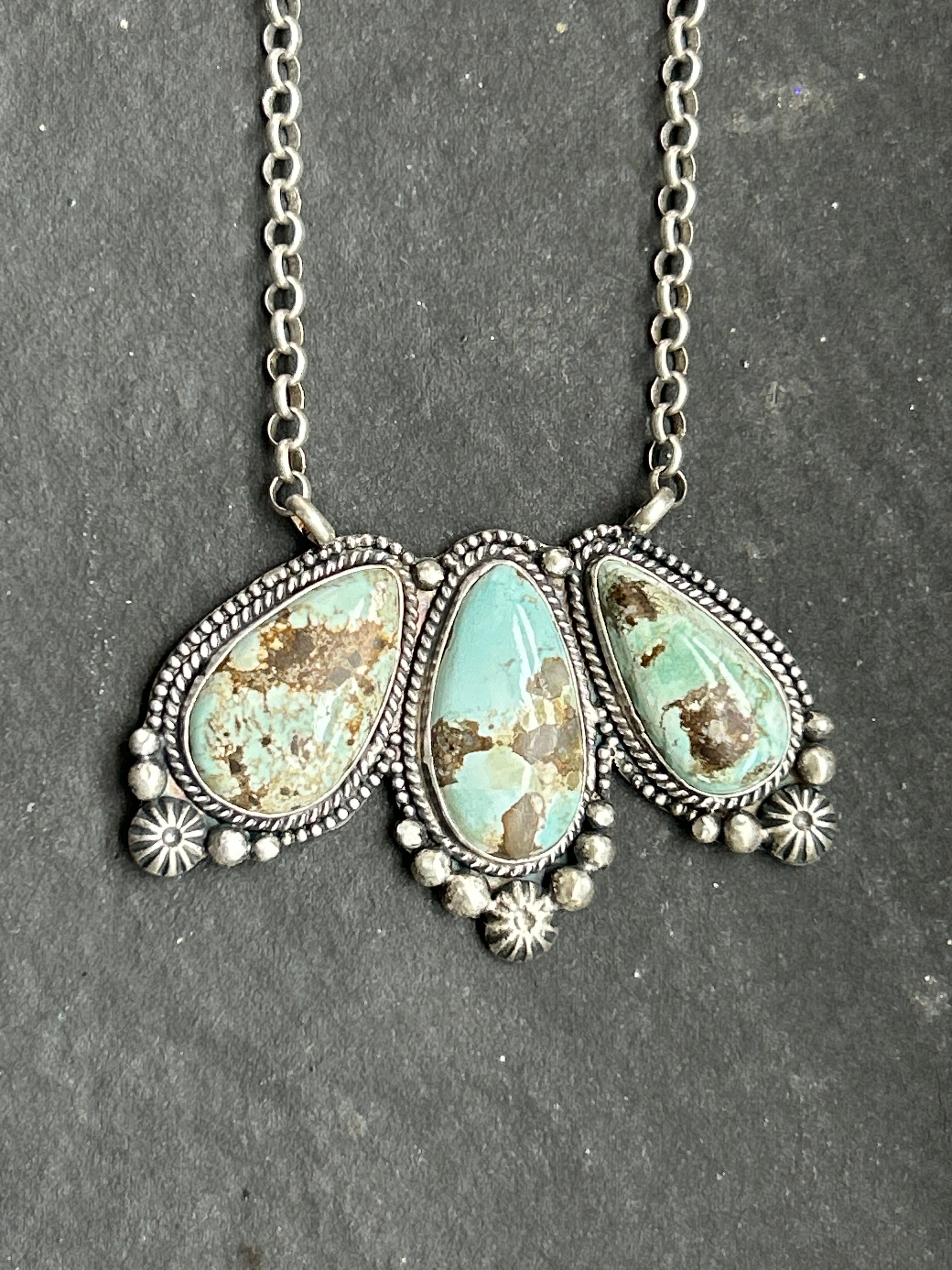 Dry Creek Turquoise Bar Necklace