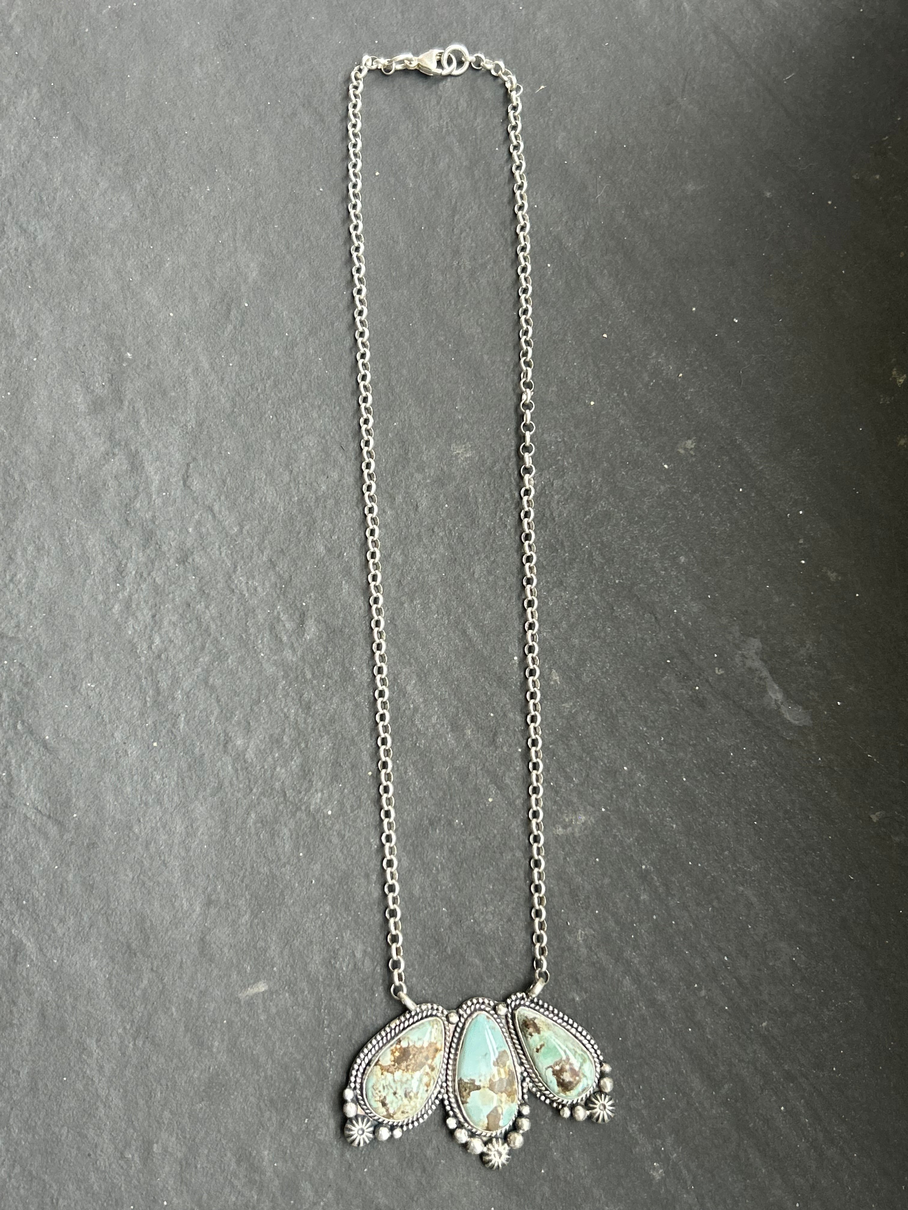 Dry Creek Turquoise Bar Necklace