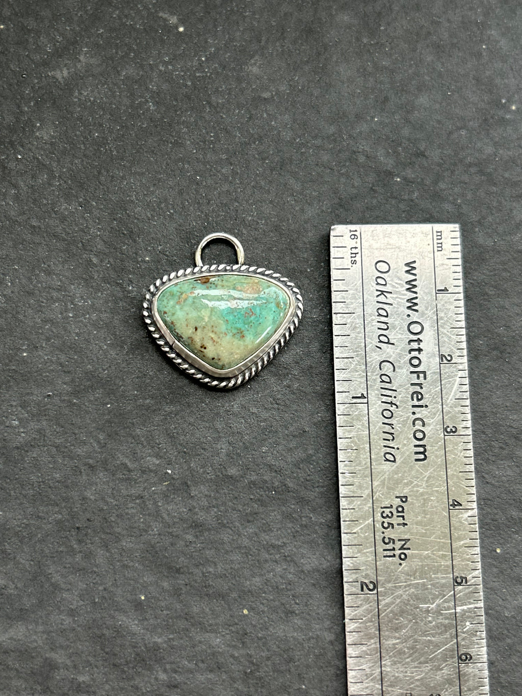 Cripple Creek Turquoise Charm Style #1