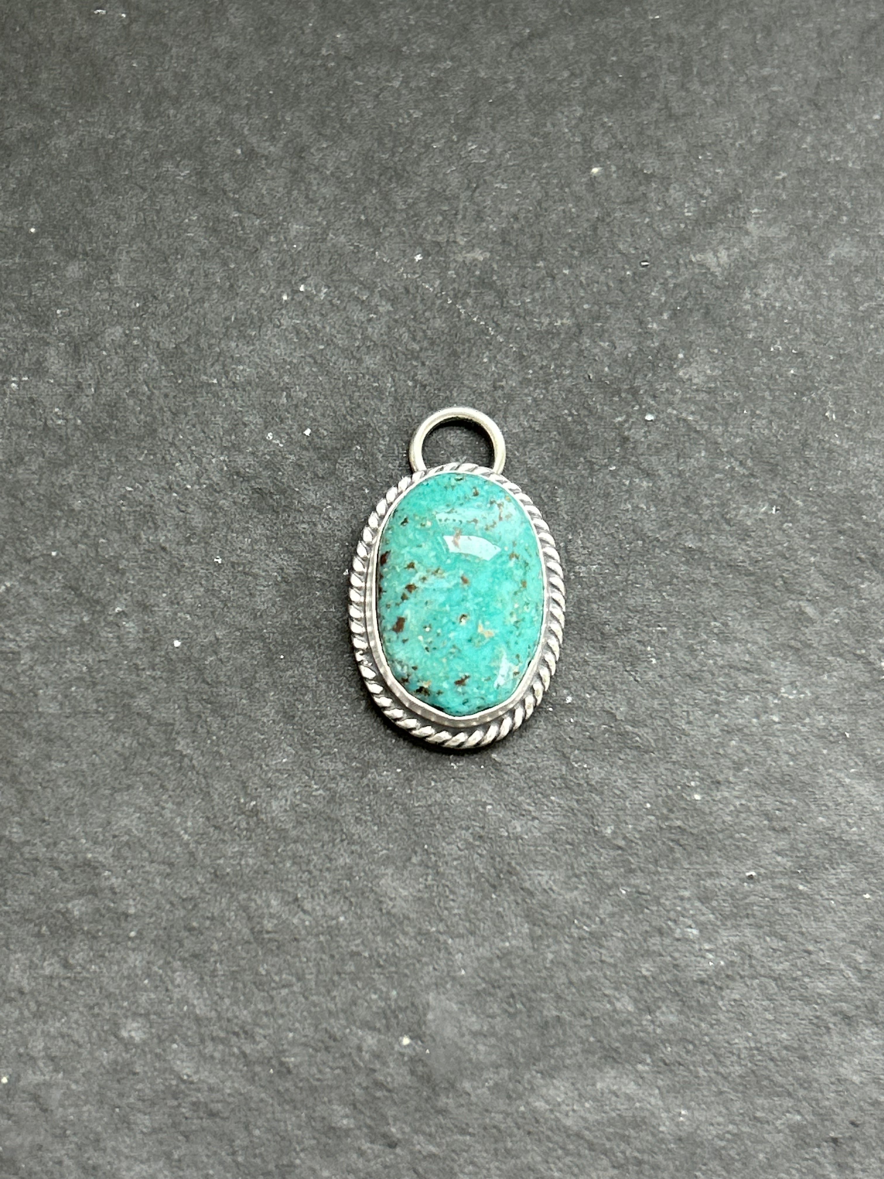 Cripple Creek Turquoise Charm Style #2
