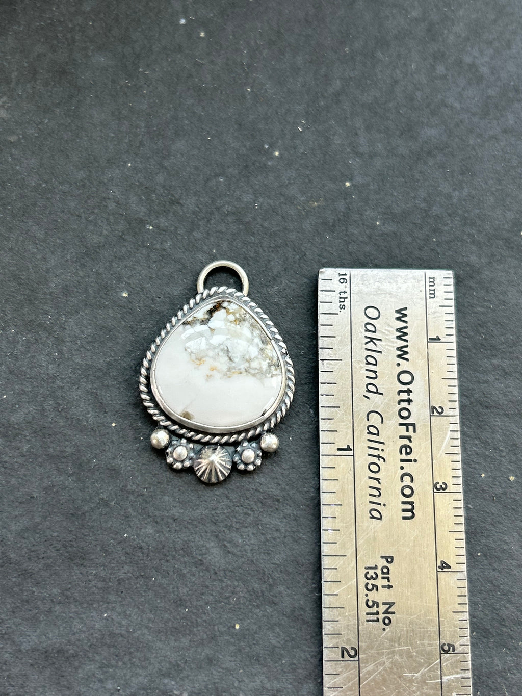 White Buffalo Charm Stryle #2