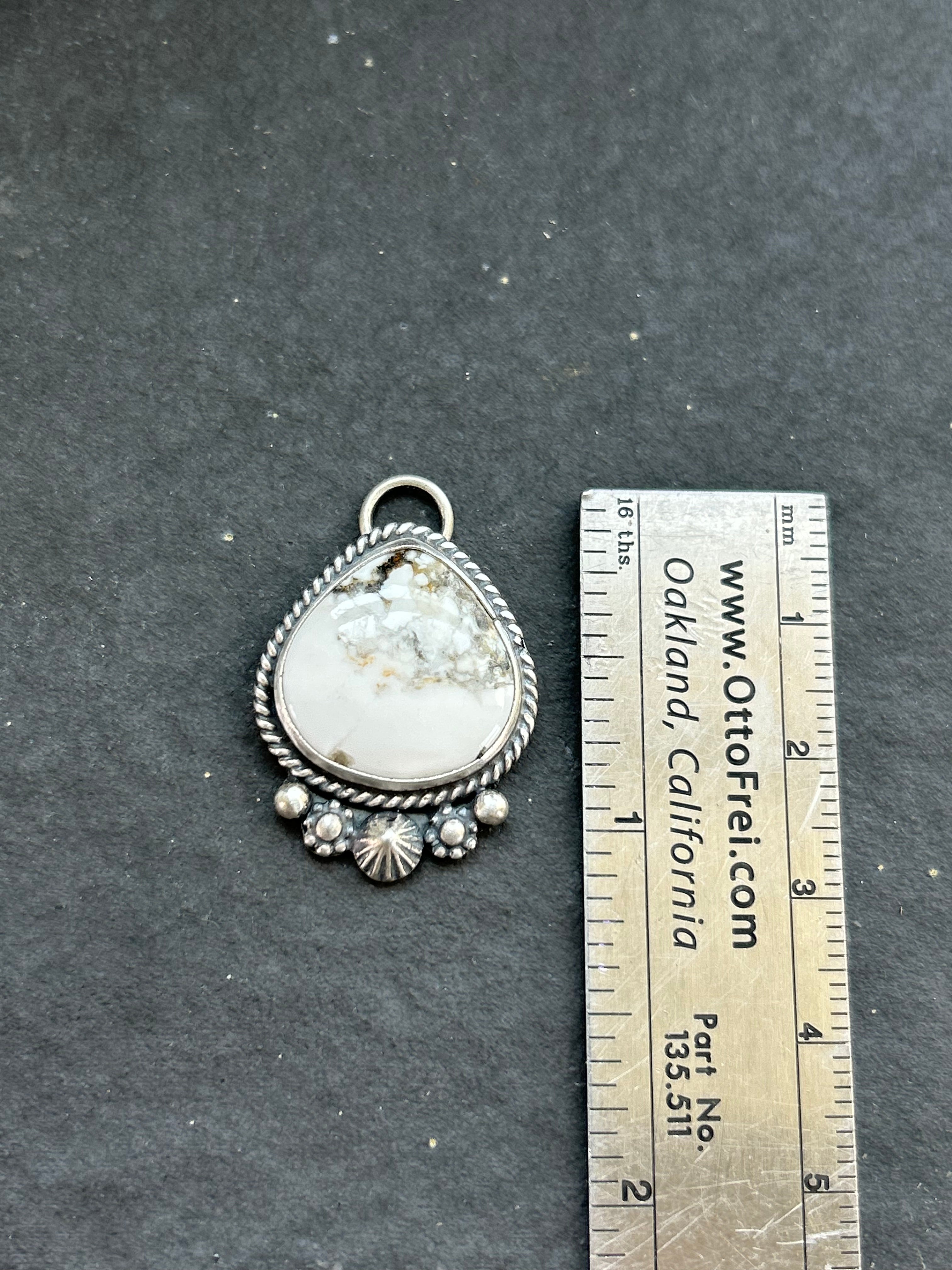 White Buffalo Charm Stryle #2