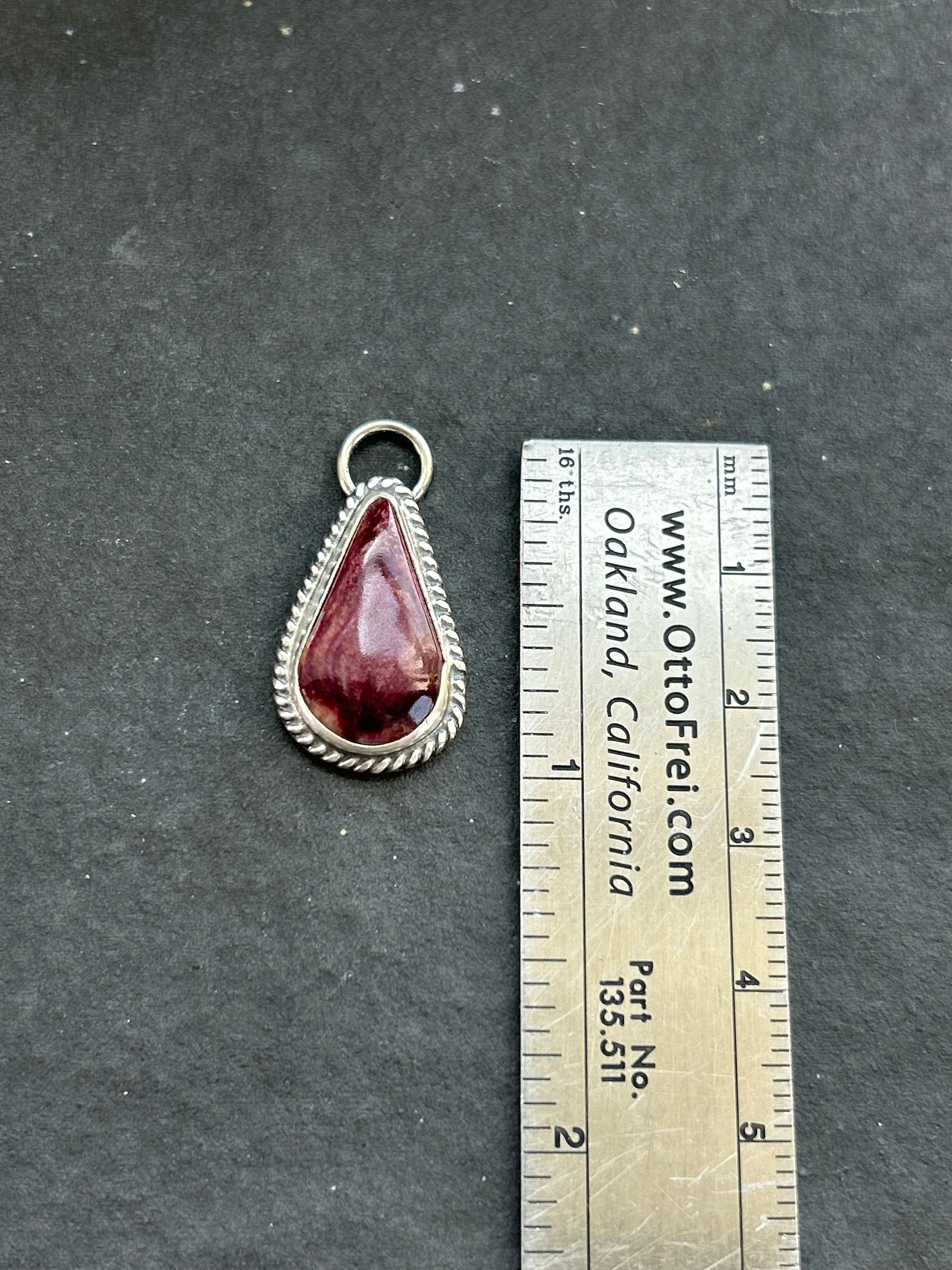 Purple Spiny Oyster Charm Style #1