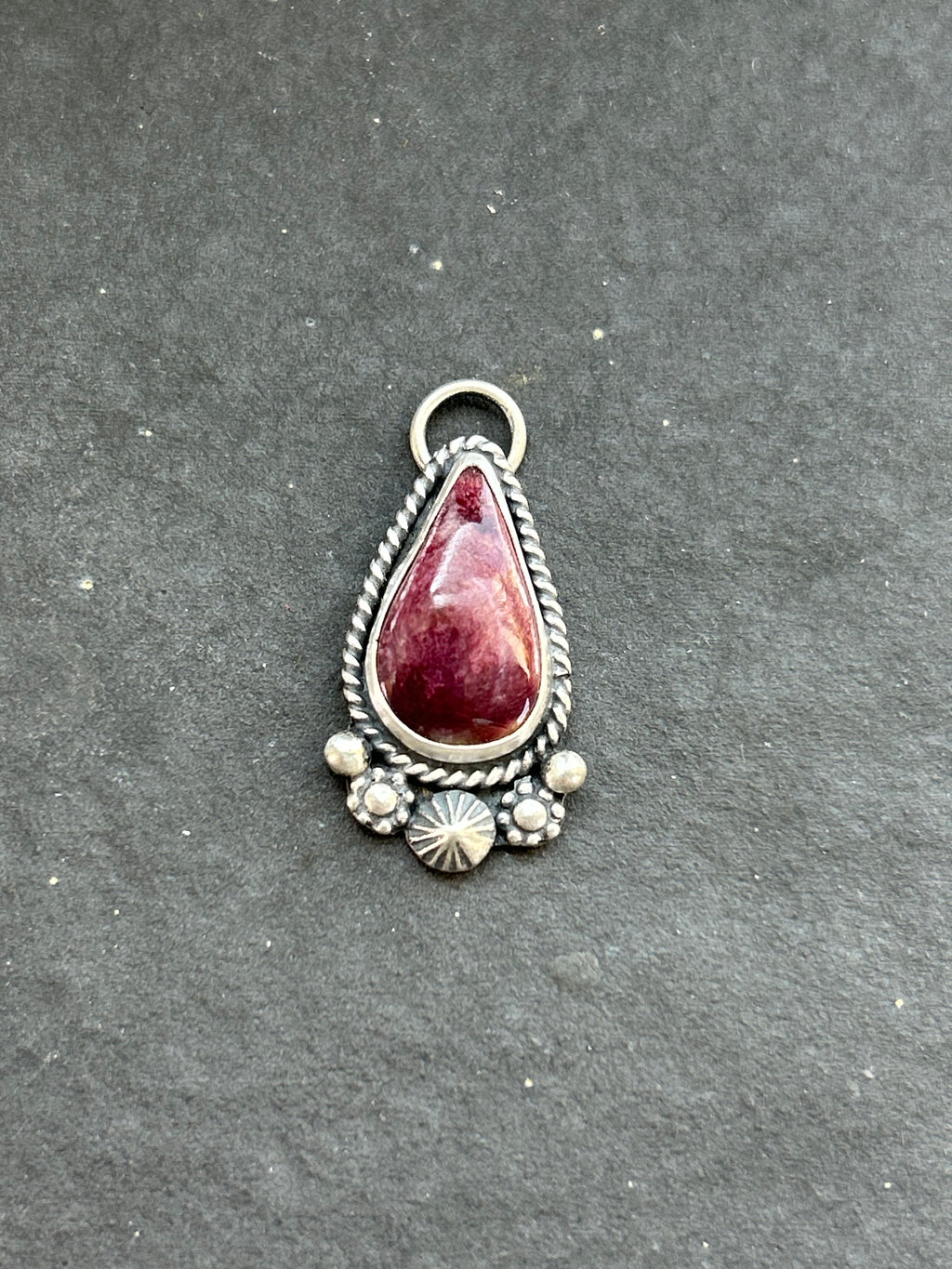 Purple Spiny Oyster Charm Style #2