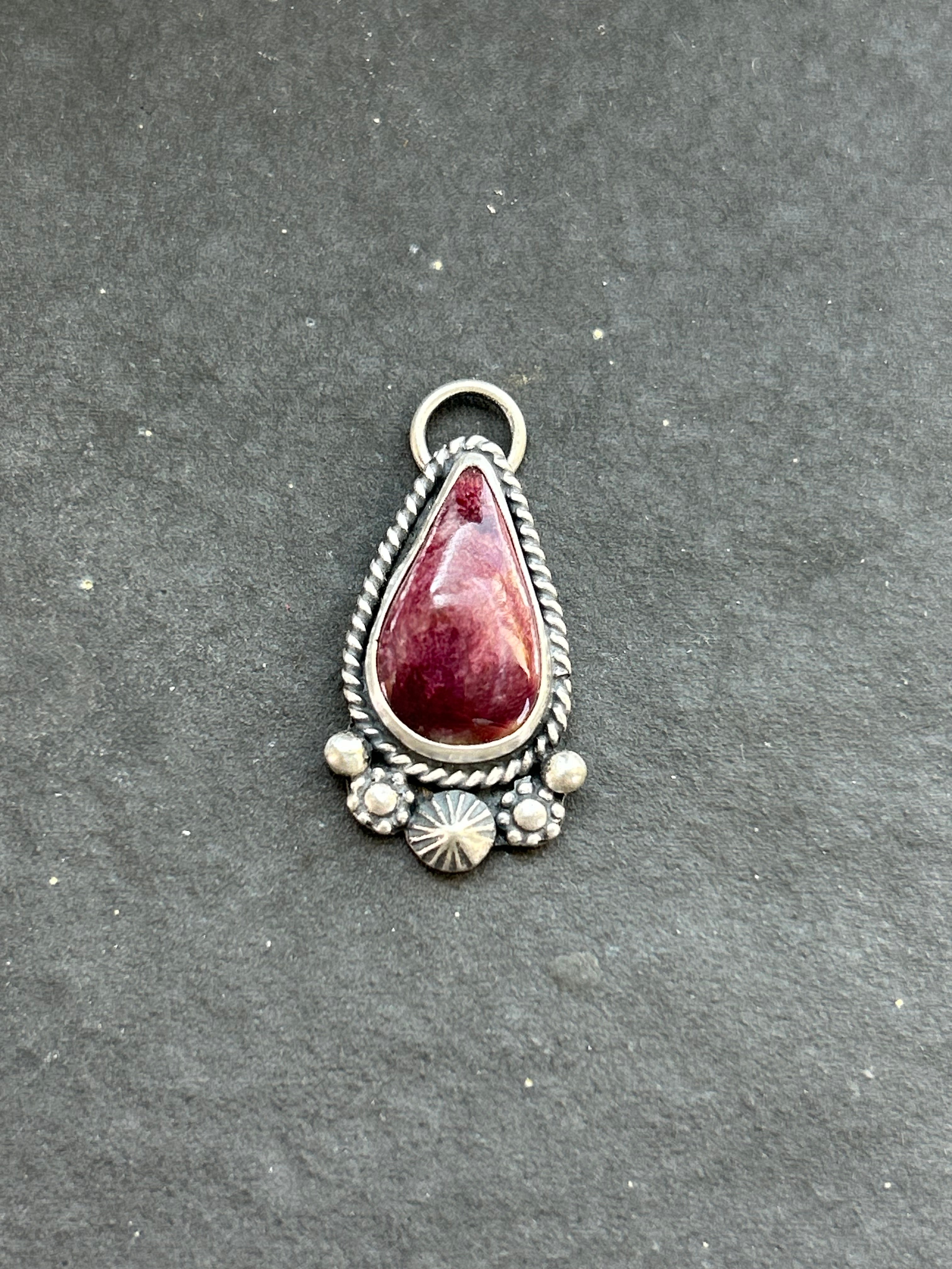 Purple Spiny Oyster Charm Style #2