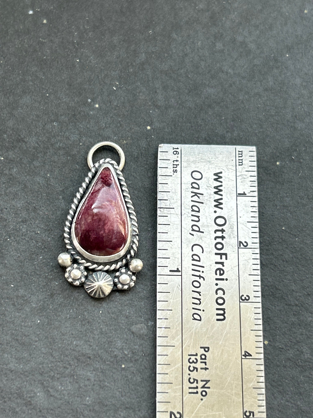 Purple Spiny Oyster Charm Style #2