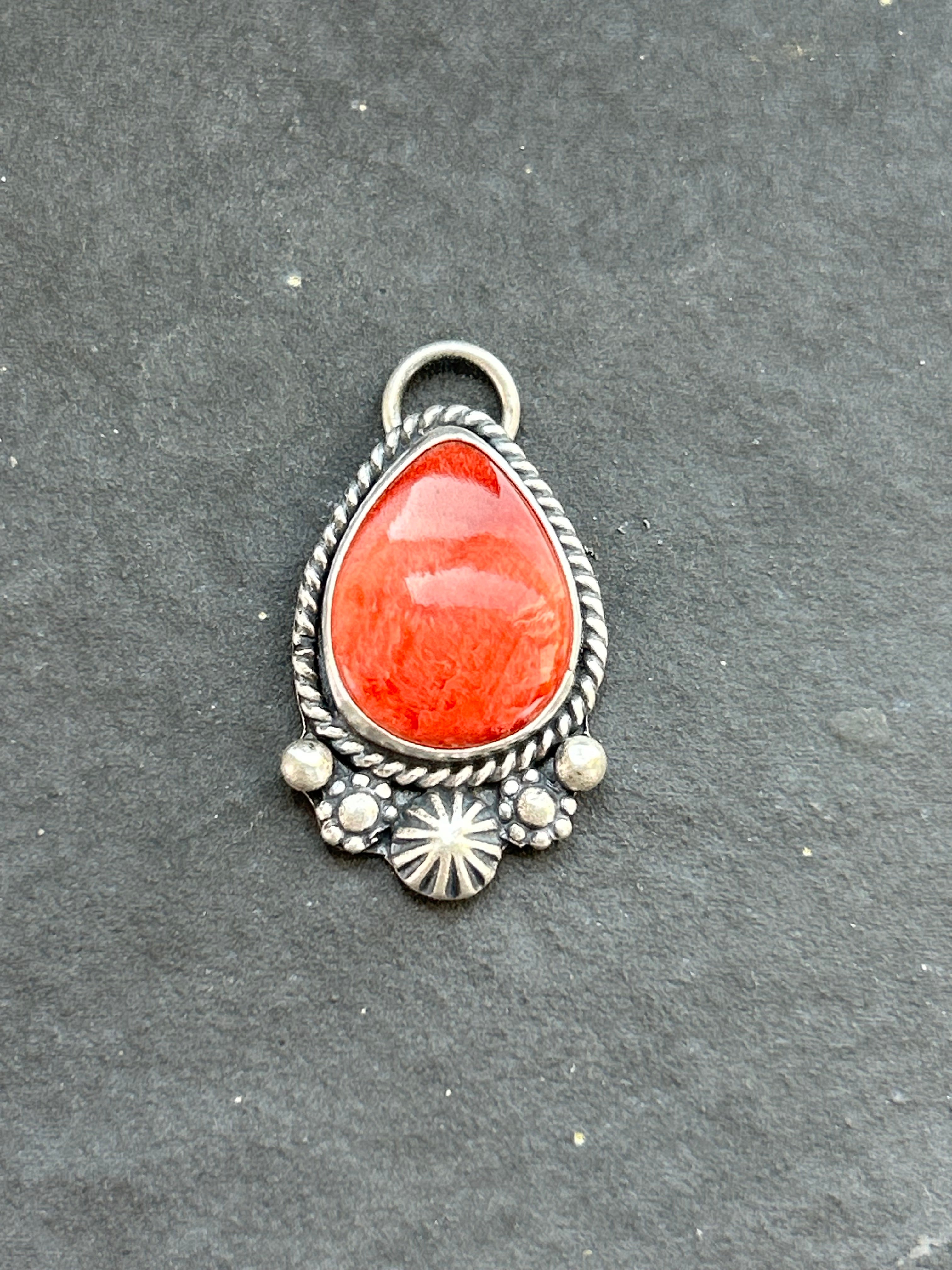 Red Spiny Oyster Charm Style #4